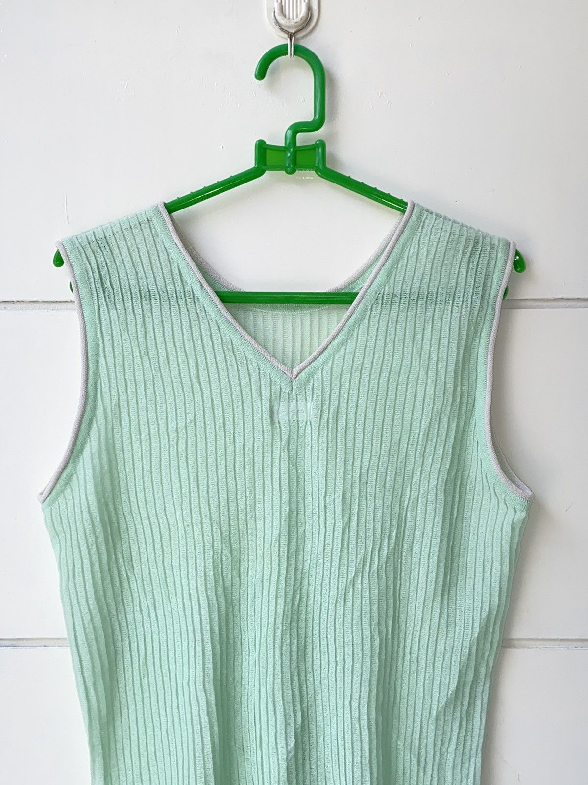 Designer × Japanese Brand LIFE WITH FLOWERS Mesh Knit T-shirt Size US XS / EU 42 / 0 - 11 Thumbnail