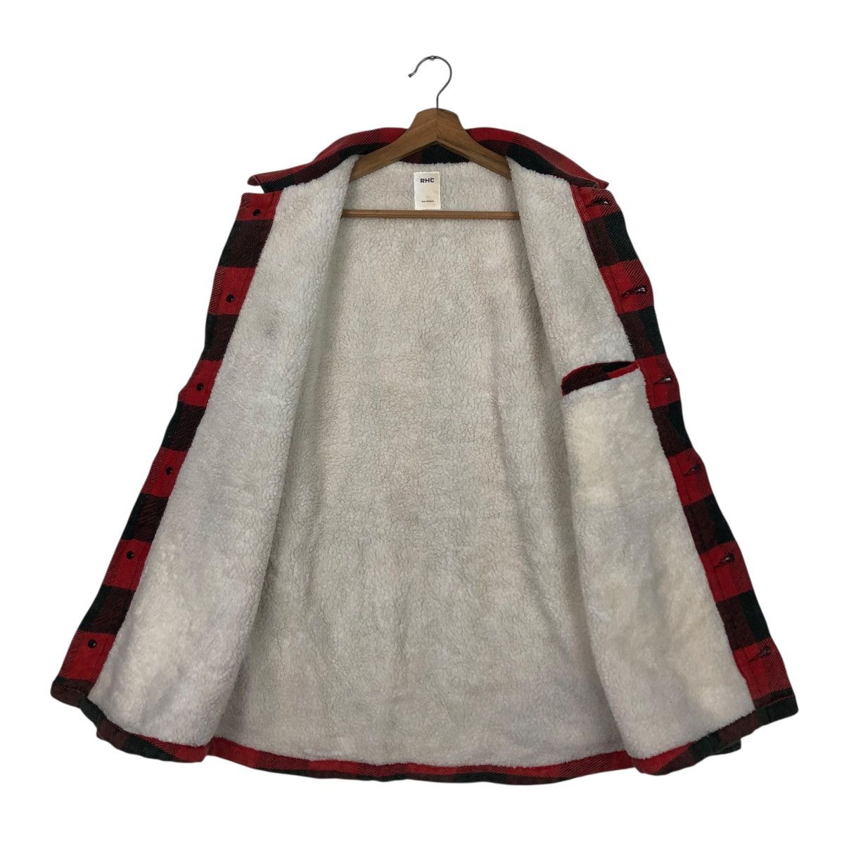 Japanese Brand 🔥VINTAGE FLANNEL JACKET BLANKET RHC TARTAN ISSEY MIYAKE Size US M / EU 48-50 / 2 - 15 Thumbnail