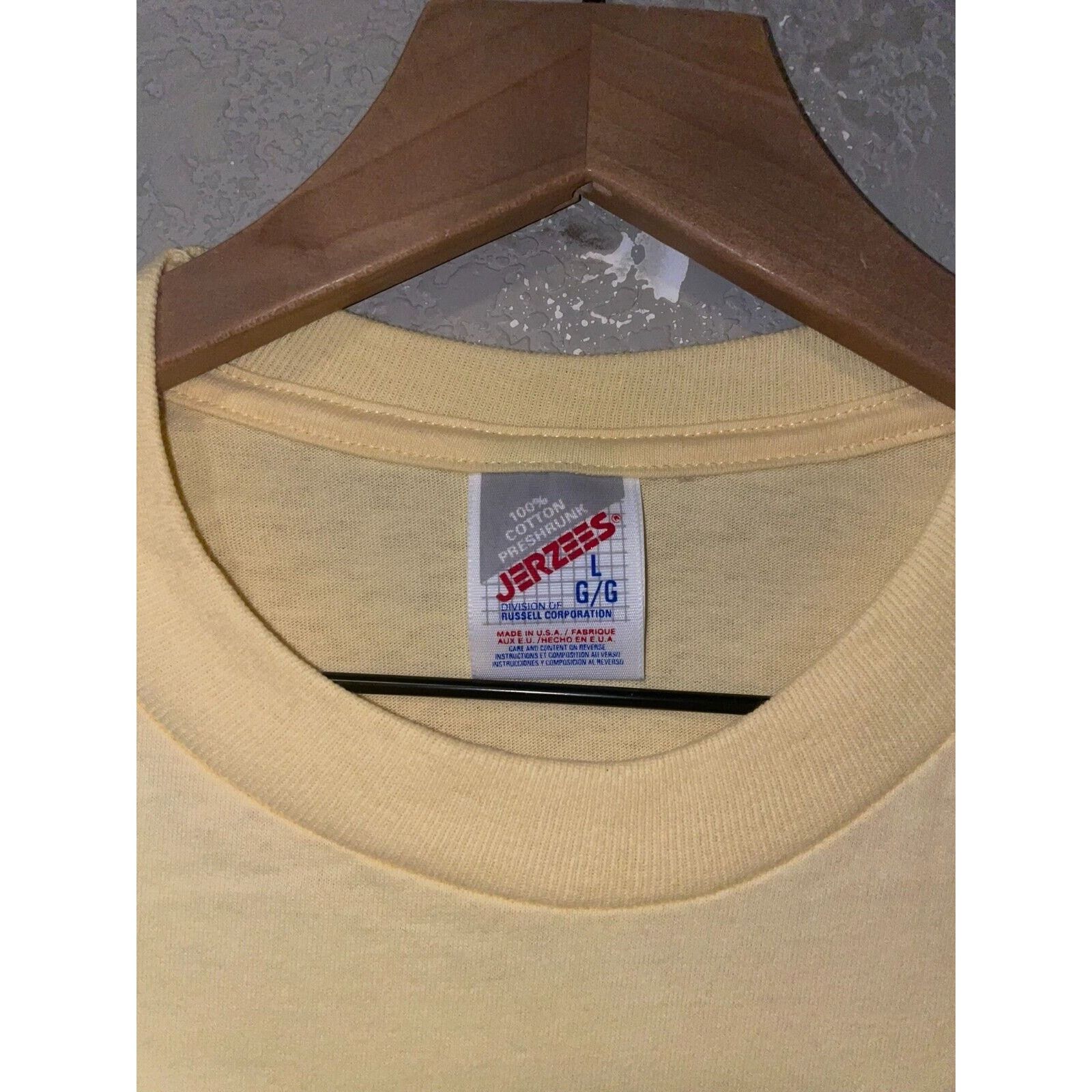 Jerzees Vintage Gatlinburg Tennessee Shirt Tee River Yellow 90s L Size US L / EU 52-54 / 3 - 7 Thumbnail