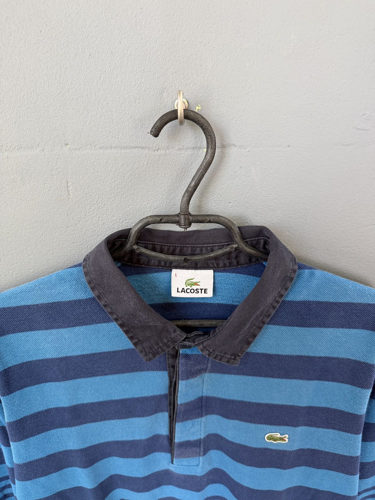 Lacoste Lacoste Long Sleeve Polo Shirt Striped Size US L / EU 52-54 / 3 - 3 Thumbnail