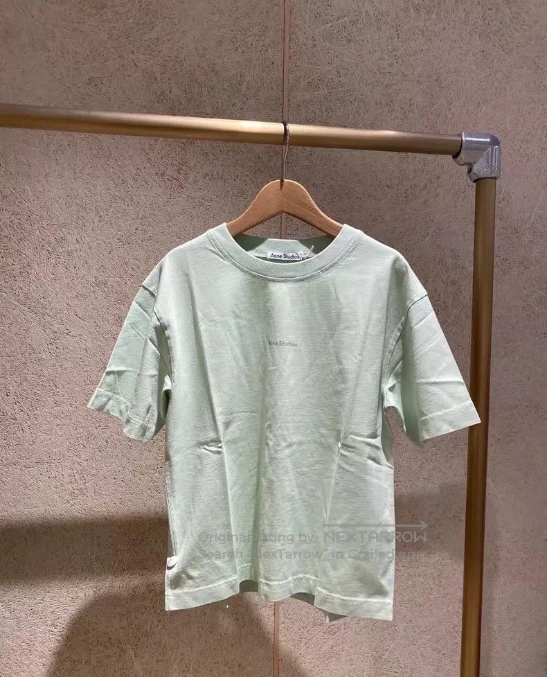 Acne Studios Acne Studios Mint green short-sleeve T-shirt Size XS / US 0-2 / IT 36-38 - 6 Thumbnail