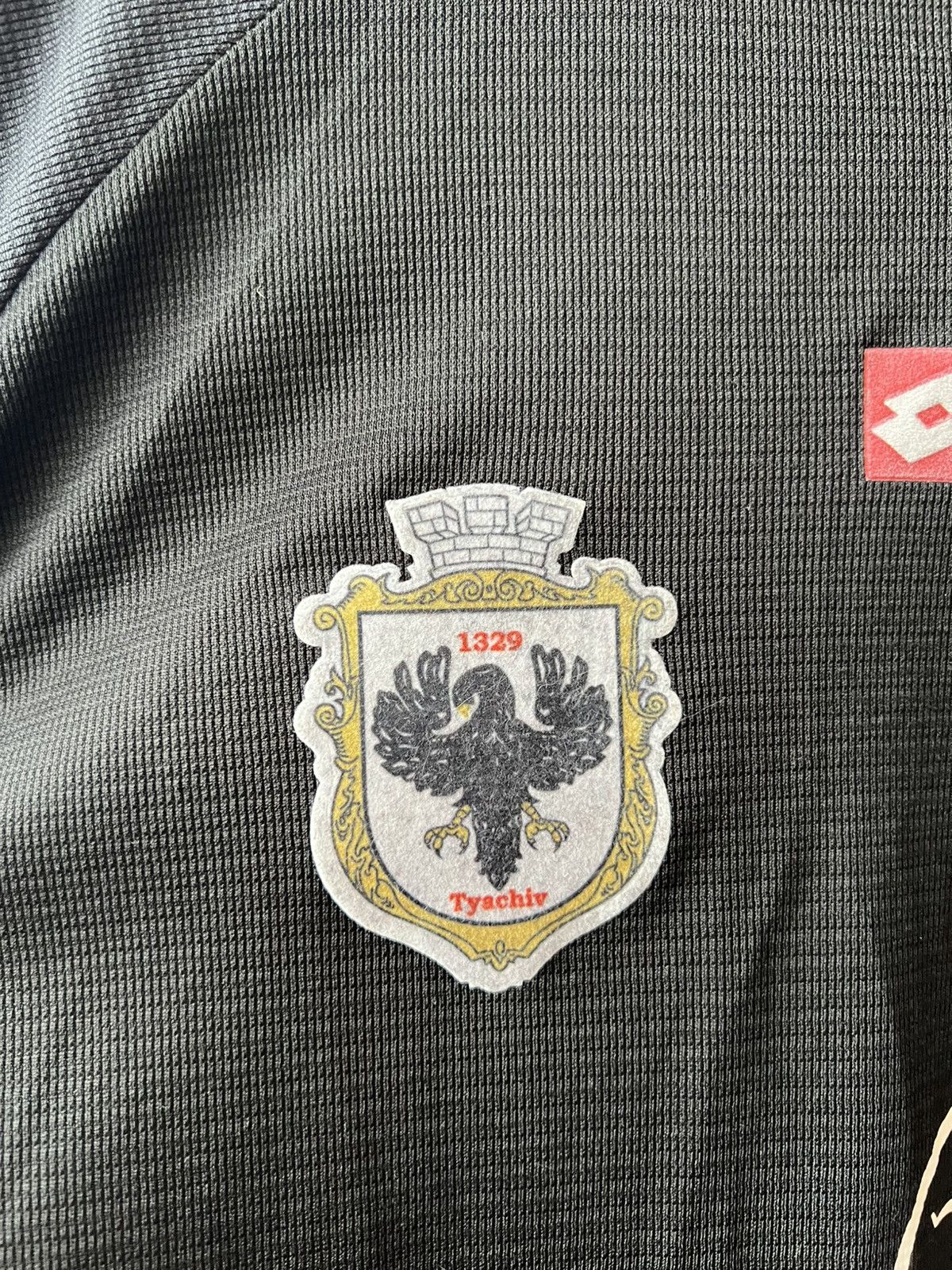 Lotto Sport 2006 FC Spartak Tyachiv Ukraine GK #1 Soccer Jersey match Size US XL / EU 56 / 4 - 5 Thumbnail
