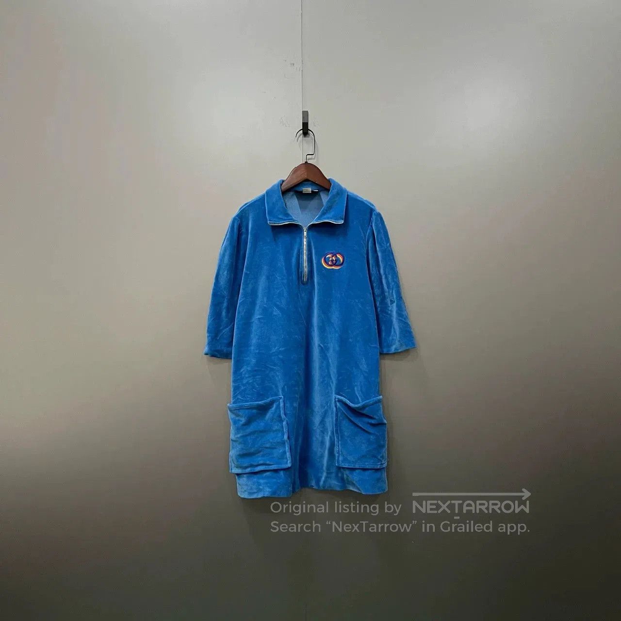 Gucci Gucci Navy Logo Knit Dress Size M-2506 | Grailed
