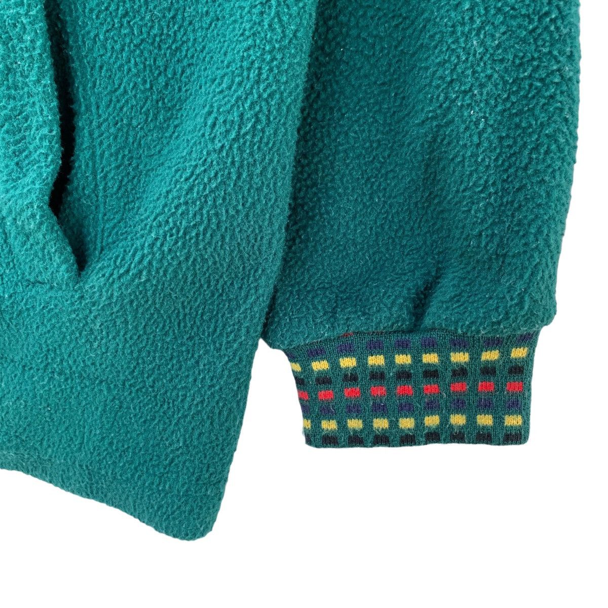Vintage × Yves Saint Laurent Zipper Fleece Sweater Size US M / EU 48-50 / 2 - 6 Thumbnail