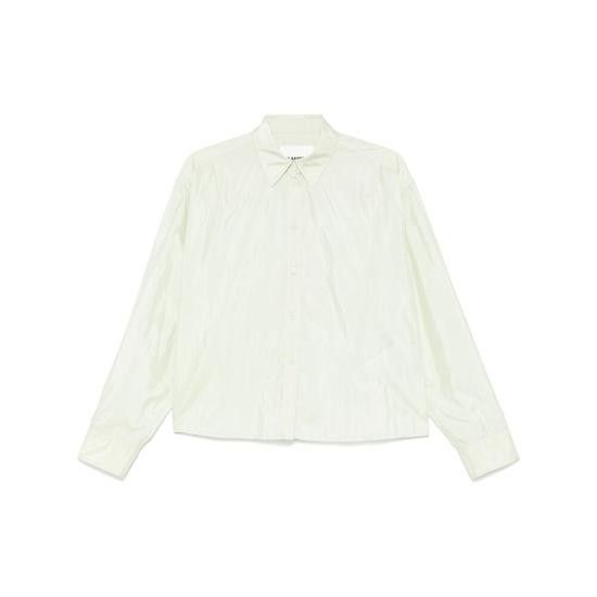 Jil Sander JIL SANDER Women Shirts J70003 J40DL0165 336 GREEN Size XS / US 0-2 / IT 36-38 - 1 Thumbnail