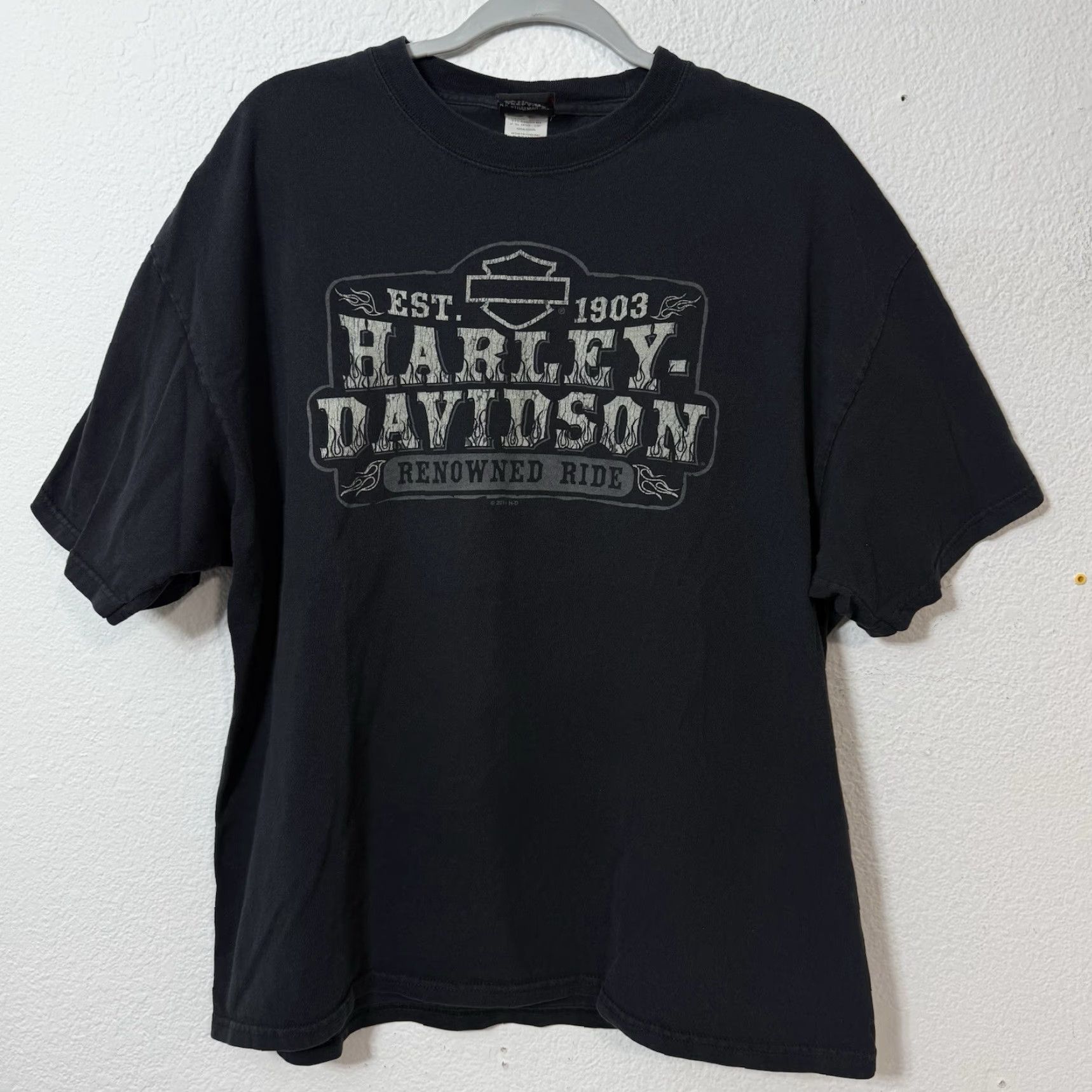 Harley Davidson Harley-Davidson Juneau T-Shirt Mens XL Black Eagle Graphic Tee Size US XL / EU 56 / 4 - 5 Thumbnail