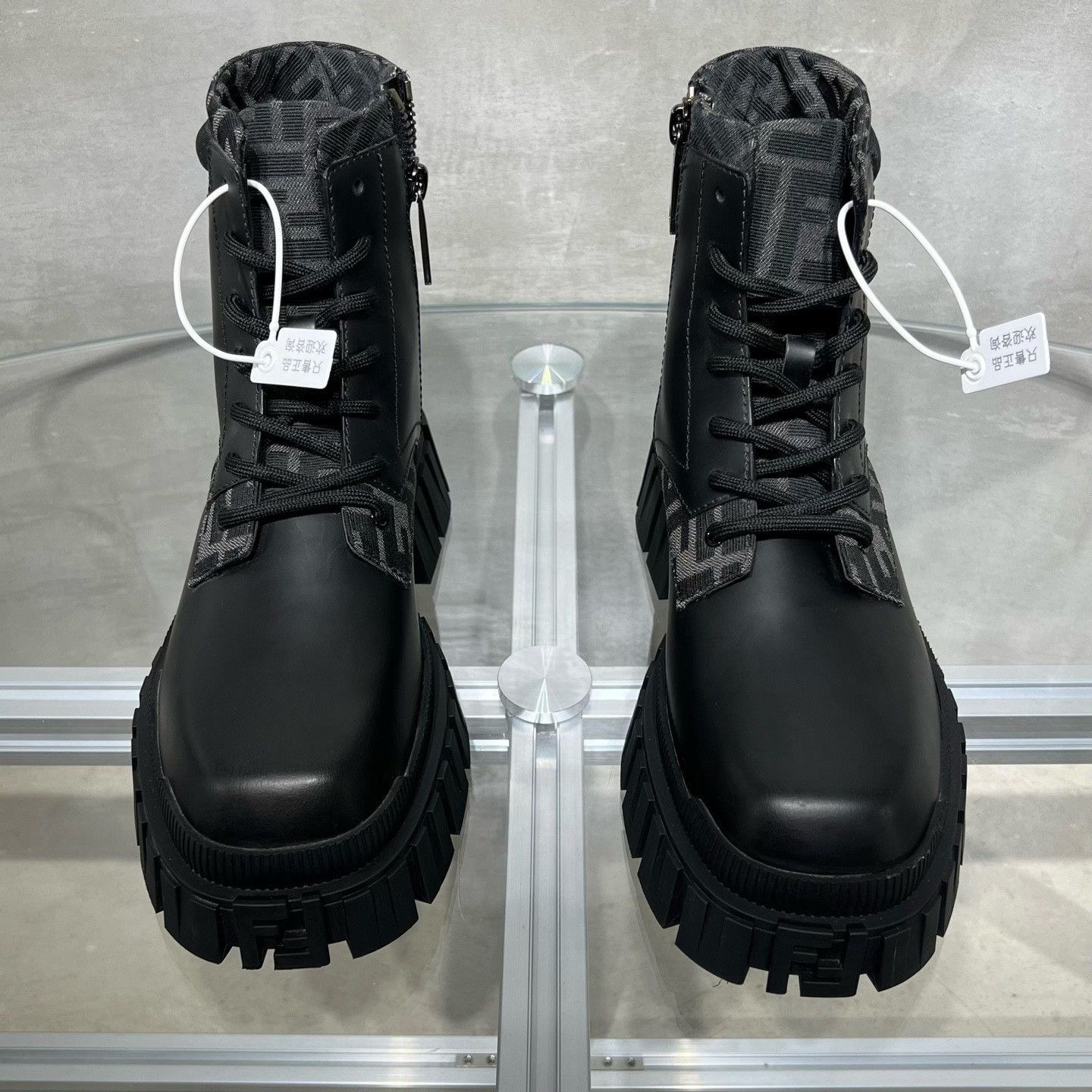 Fendi Fendi Retro Black Boots 7 Men Size US 7 / EU 40 - 1 Thumbnail