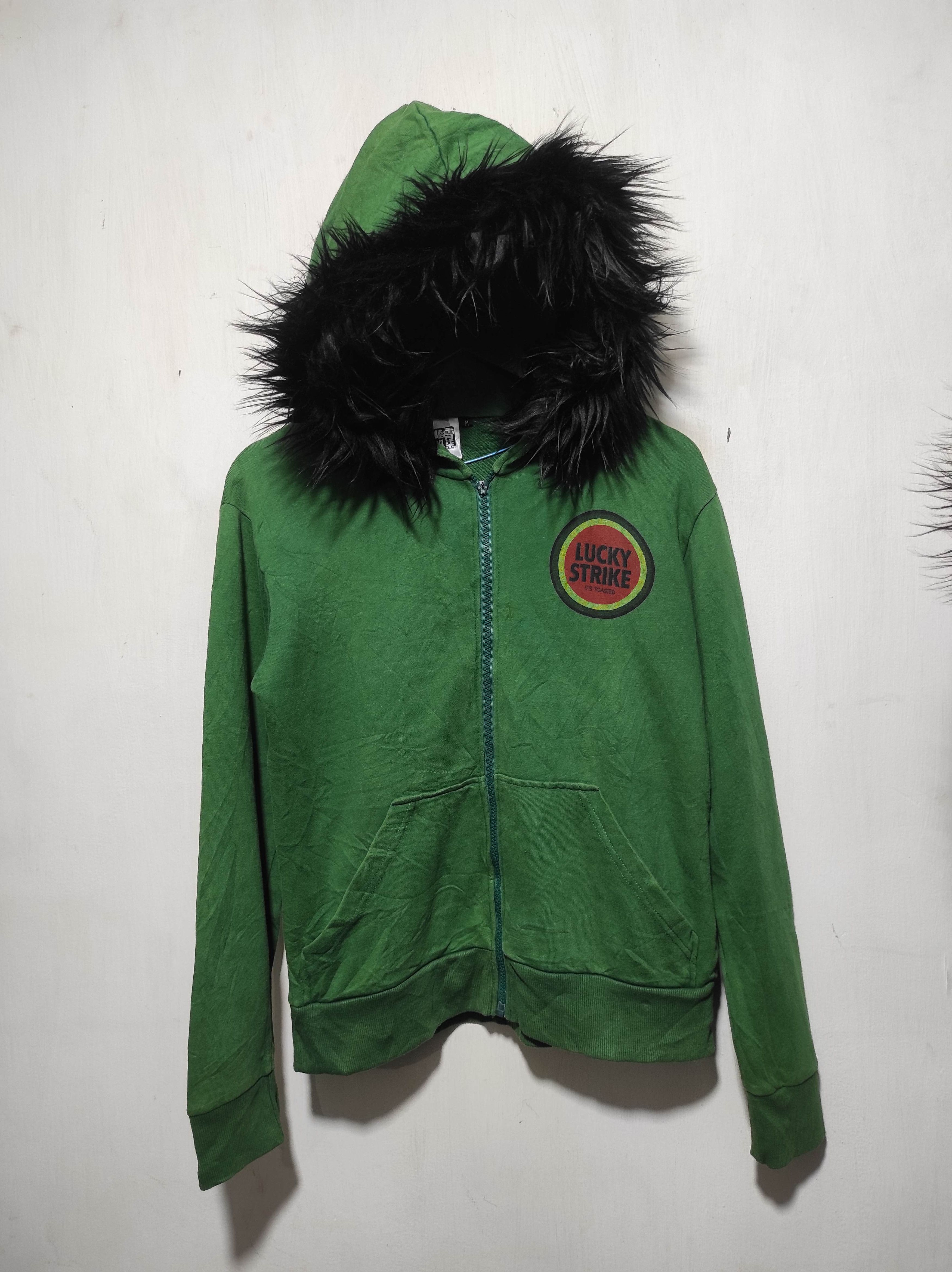 Japanese Brand Lucky Strike zip fur hoodie ifsix LGB style Size US M / EU 48-50 / 2 - 3 Thumbnail