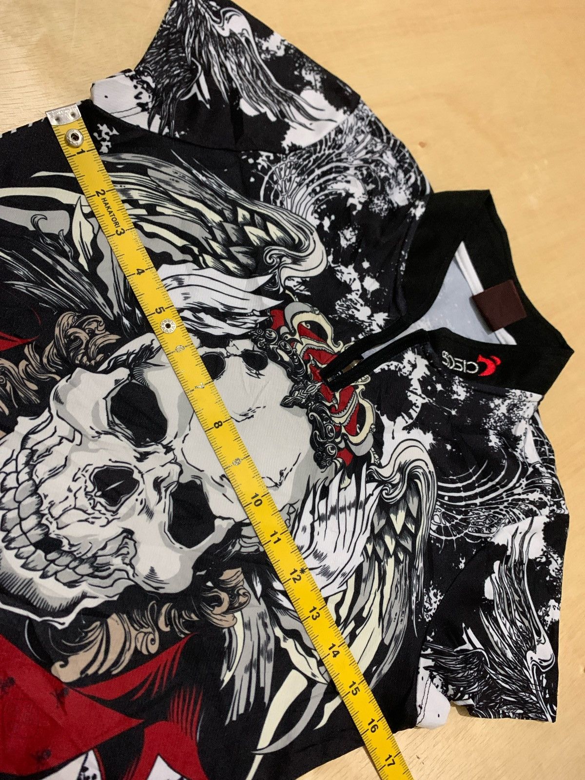 Hysteric Glamour × If Six Was Nine × Japanese Brand Ssosio Japan skull Full print Punk Style Polyester Size US S / EU 44-46 / 1 - 11 Thumbnail