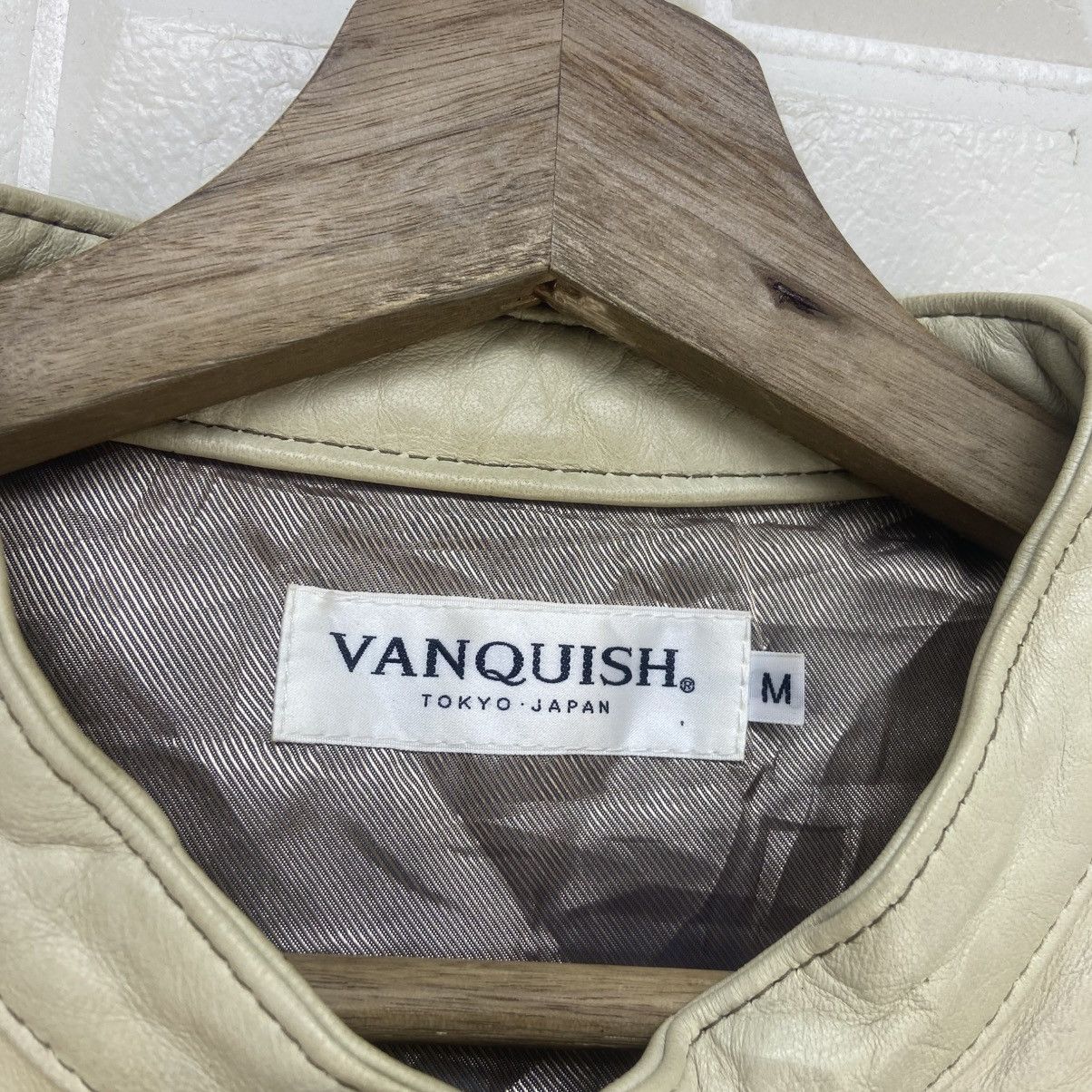 🔥Vanquish Sheepskin Biker Jacket