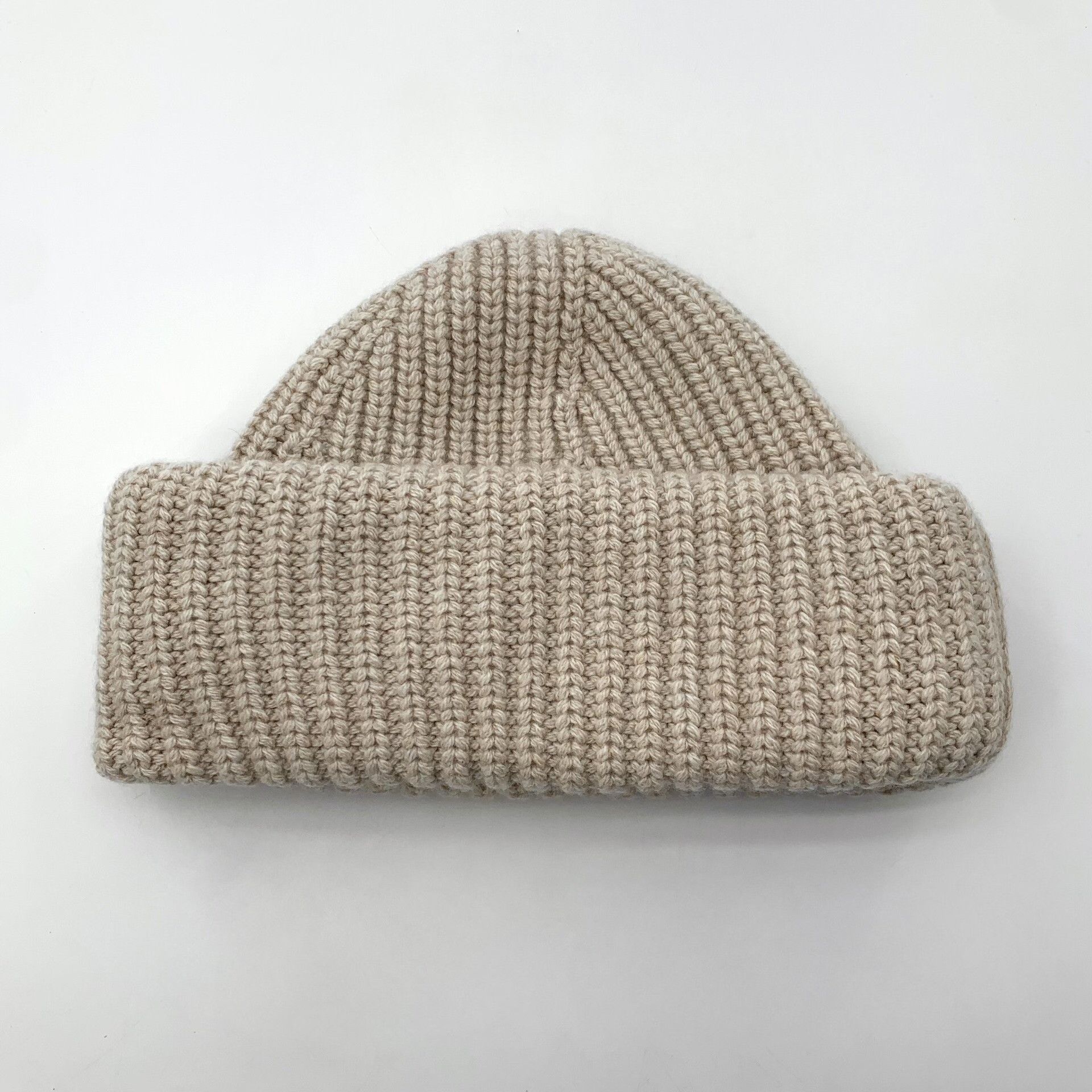 Loro Piana Loro Piana Knit Beige Hat M Men Size ONE SIZE - 1 Thumbnail