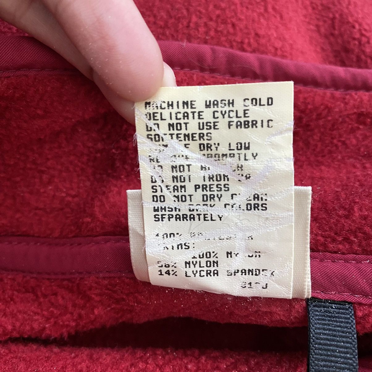 L.L. Bean L.L BEAN Snap Button Plain Deep Pile Red Fleece Sweatshirt Size US M / EU 48-50 / 2 - 6 Thumbnail