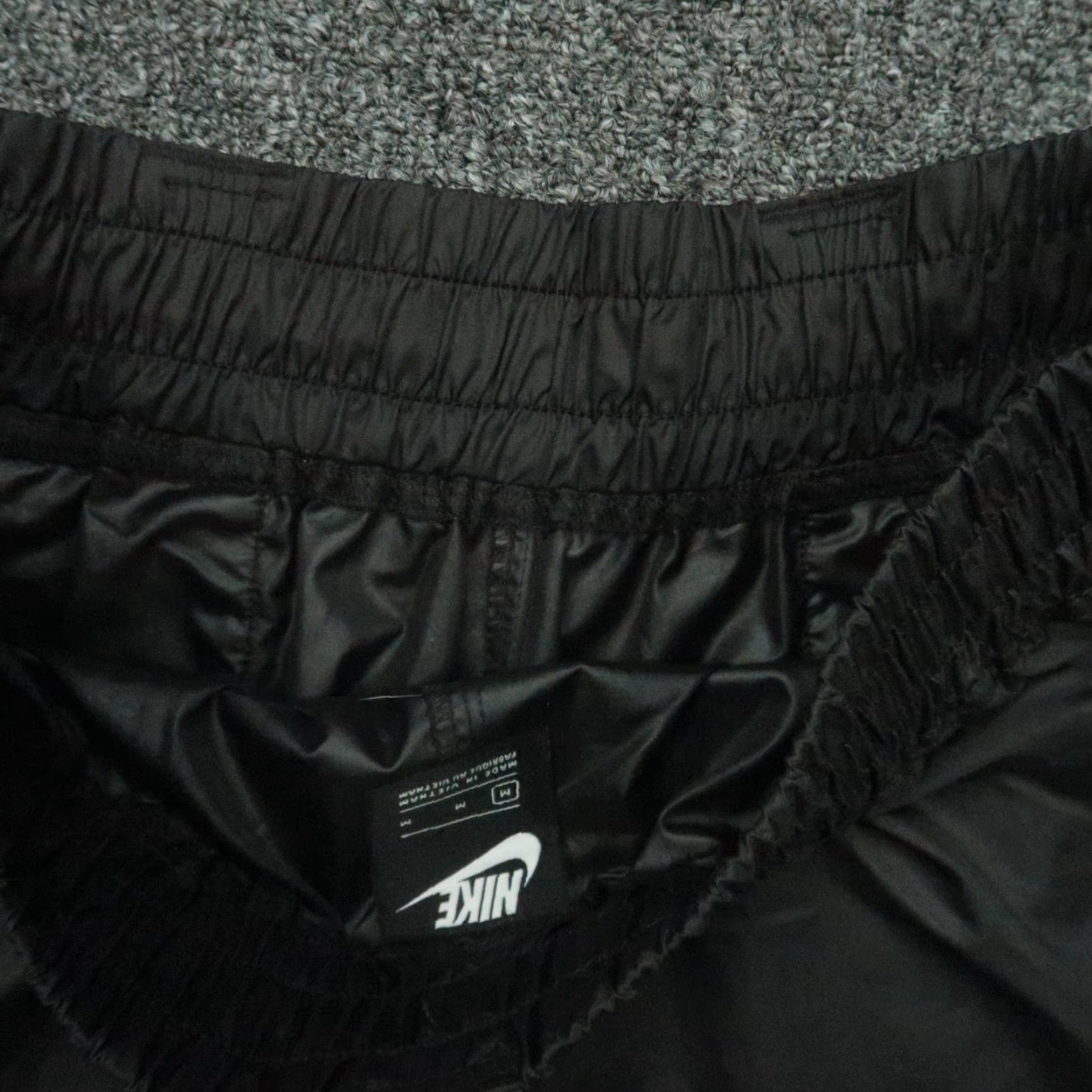 Nike Nike Pants Womens Medium Black Running Workout Lightweight Belted Size 32" / US 10 / IT 46 - 7 Thumbnail