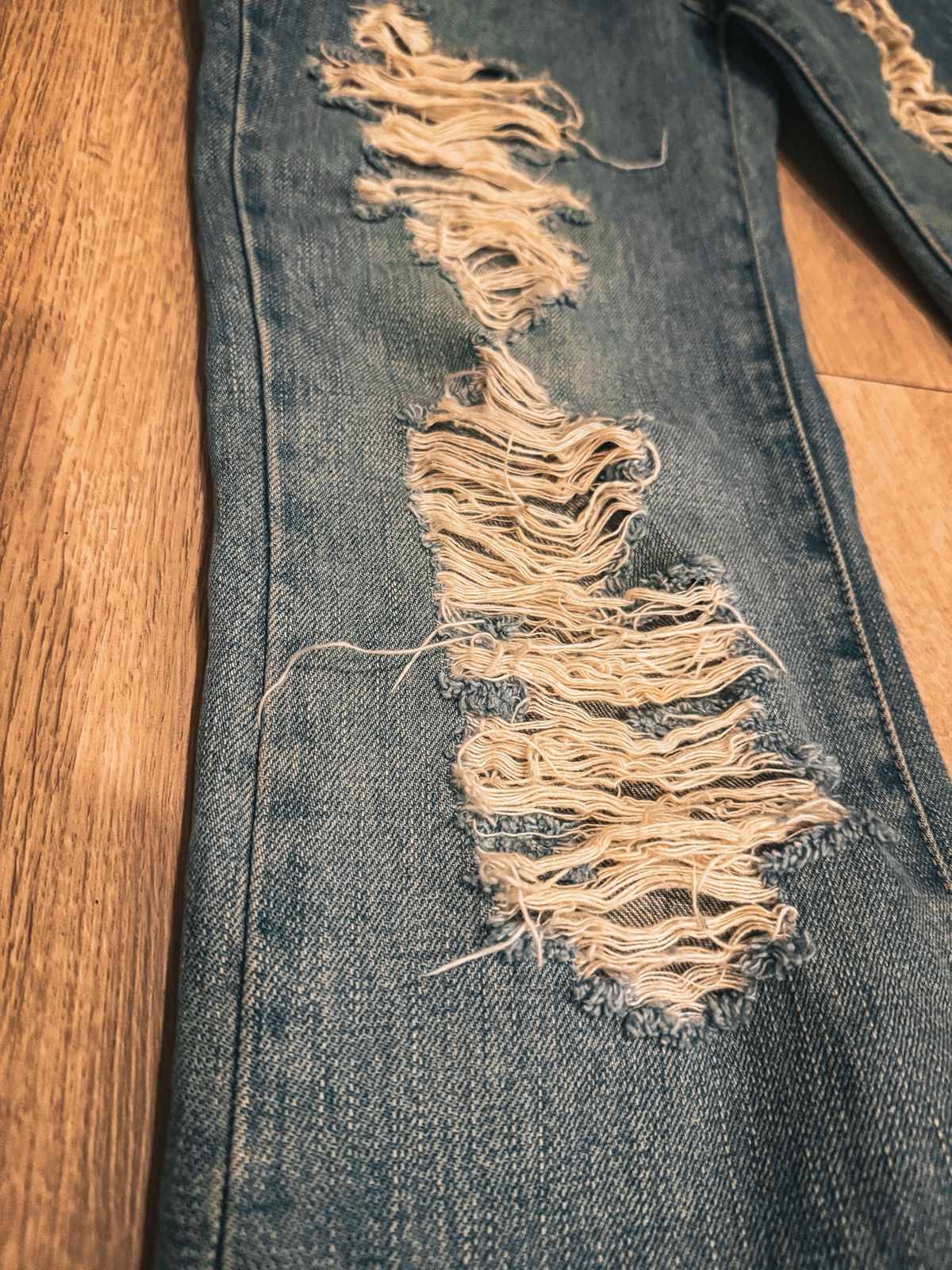 Junya Watanabe Junya Watanabe A/W 0’4 Crash Denim Size US 30 / EU 46 - 4 Thumbnail