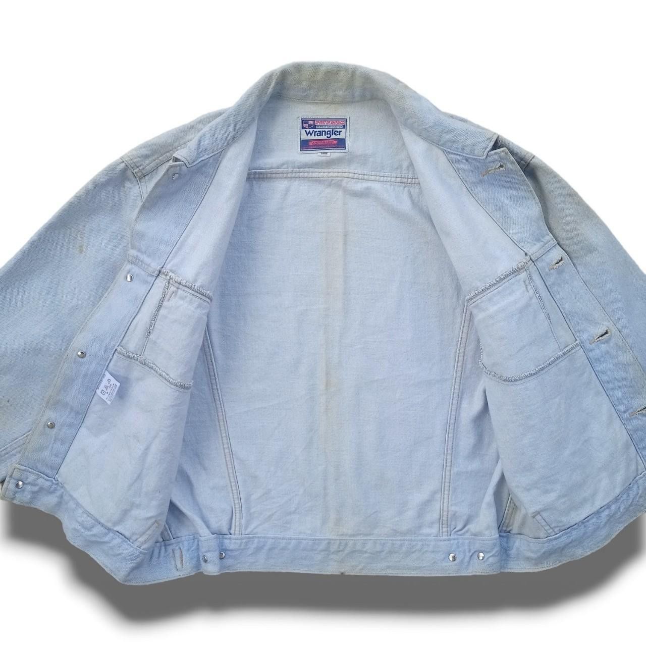 Wrangler Vintage Japan Wrangler Buckle Back Denim Jacket Size Medium Size US M / EU 48-50 / 2 - 11 Thumbnail