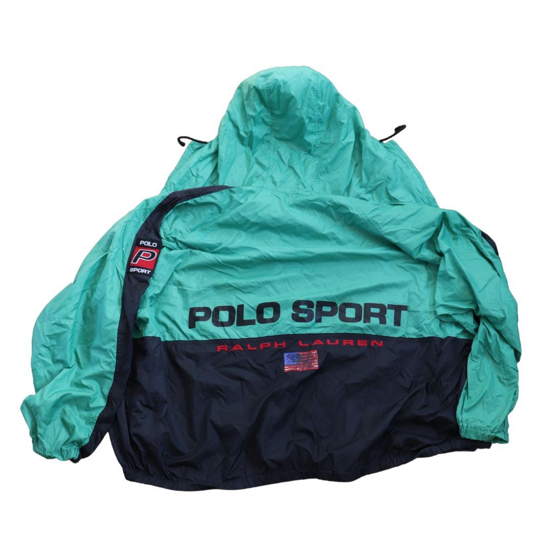 image of Polo Ralph Laurent Polo Sport Green 90's Jacket ( ), Men's (Size 2XL)