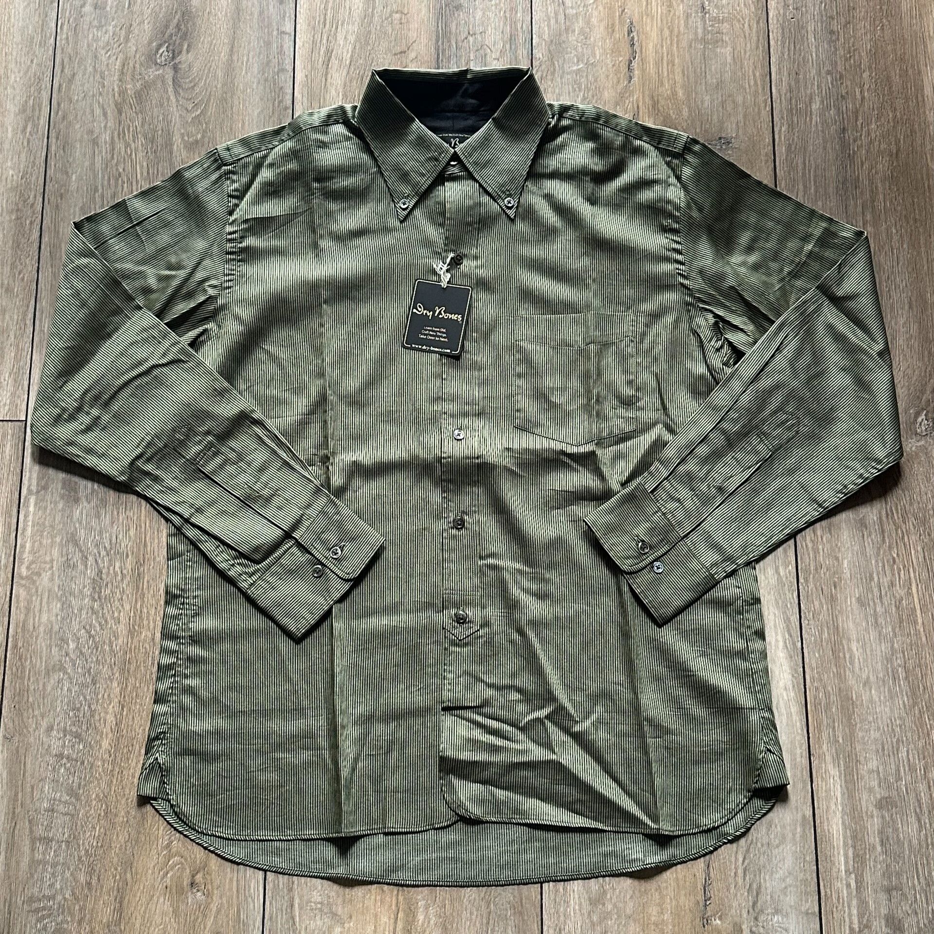 Dry Bones Dry Bones 40s Vintage Long-Sleeve Shirt Size US L / EU 52-54 / 3 - 1 Thumbnail