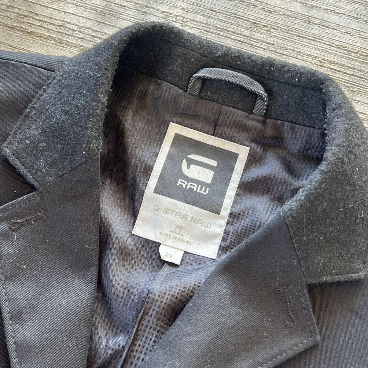 G-Star G-Star Raw Vintage Black Jacket Size US L / EU 52-54 / 3 - 8 Thumbnail