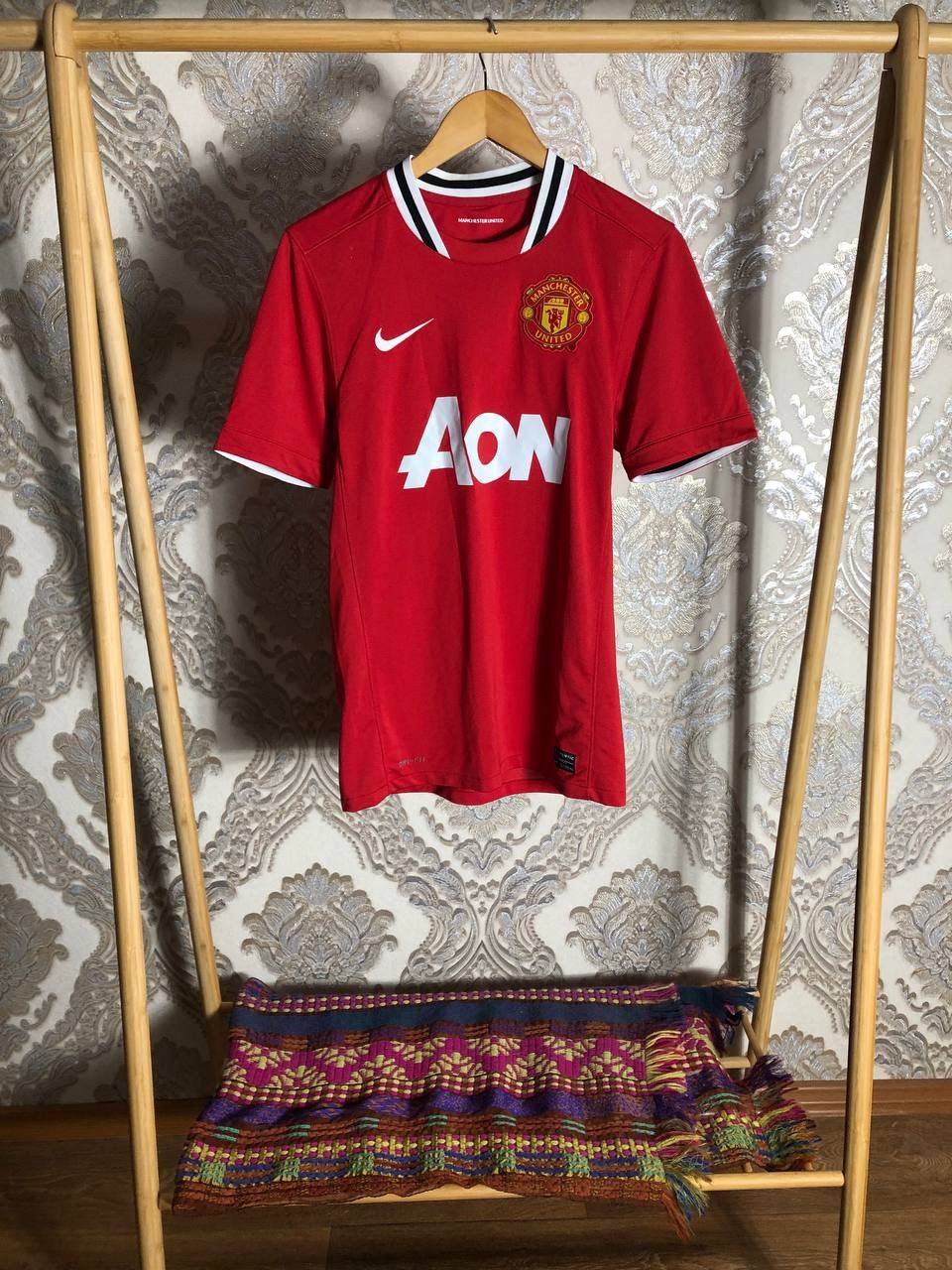 Nike VINTAGE NIKE FC MANCHESTER UNITED ENGLAND SOCCER JERSEY Y2K Size US S / EU 44-46 / 1 - 1 Thumbnail