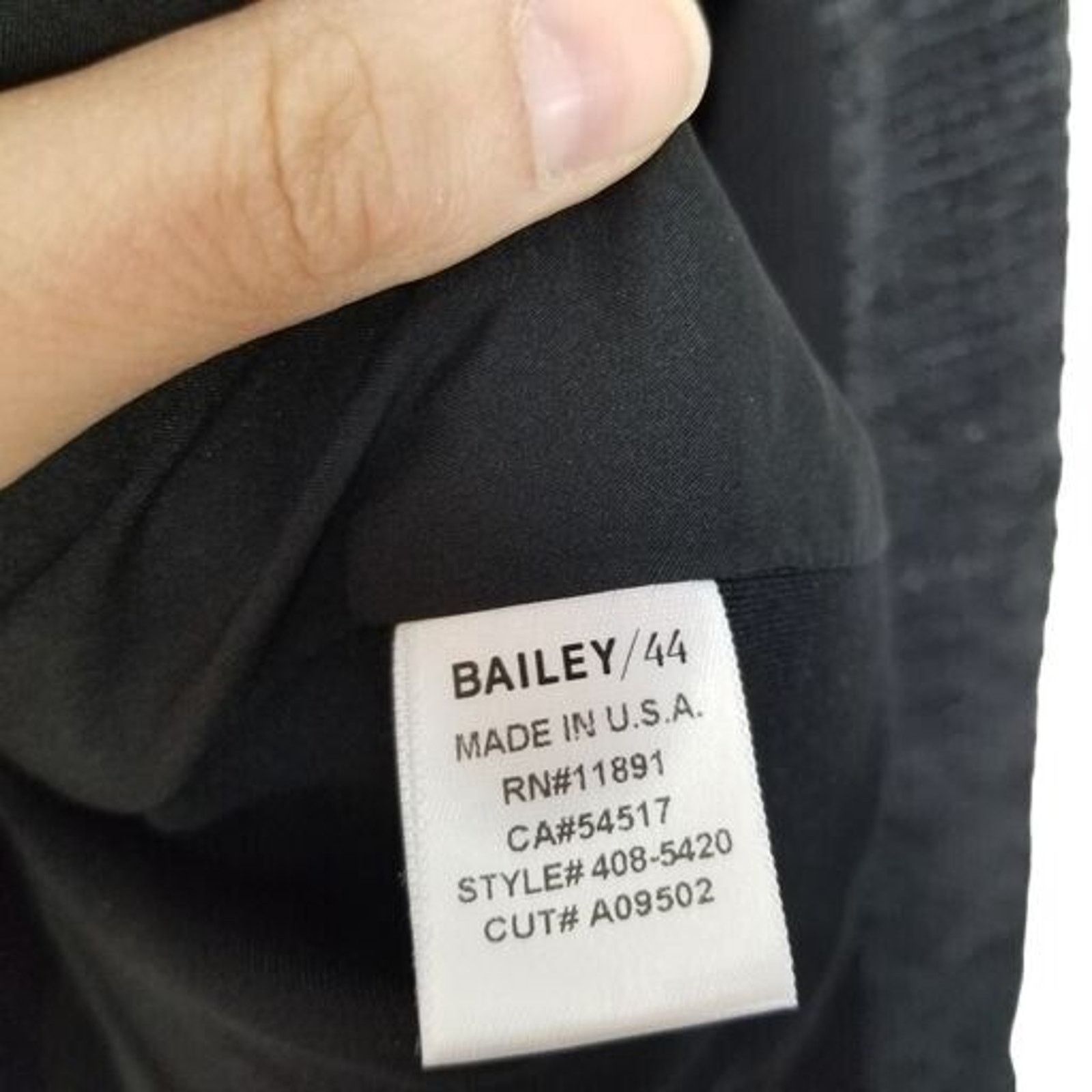 Bailey 44 Bailey 44 Womens Textured Crop Blazer Full Zip Career Corp 4 Size S / US 4 / IT 40 - 7 Thumbnail