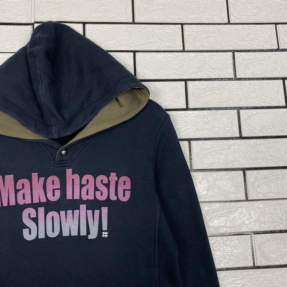 Japanese Brand 📌Vintage Hoodie Pull Over Boycott Big Logo Size US M / EU 48-50 / 2 - 7 Thumbnail