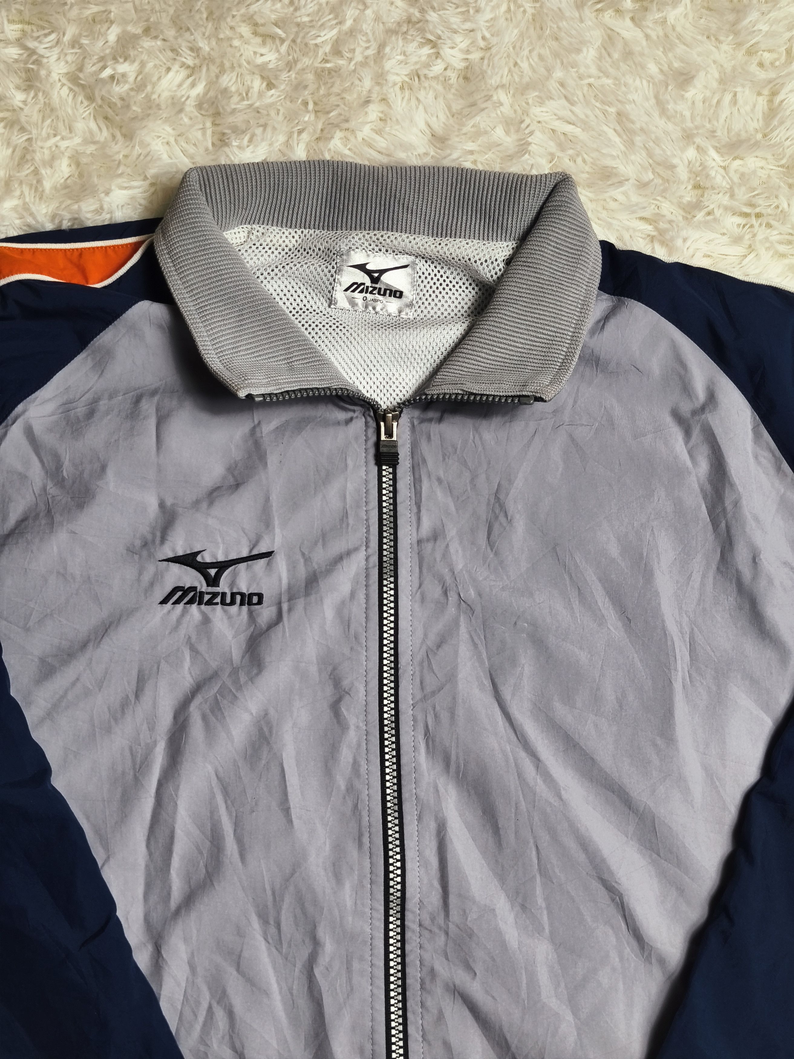 Mizuno Vintage Mizuno JASPO Track Jacket - Made in Japan Size US XL / EU 56 / 4 - 2 Thumbnail