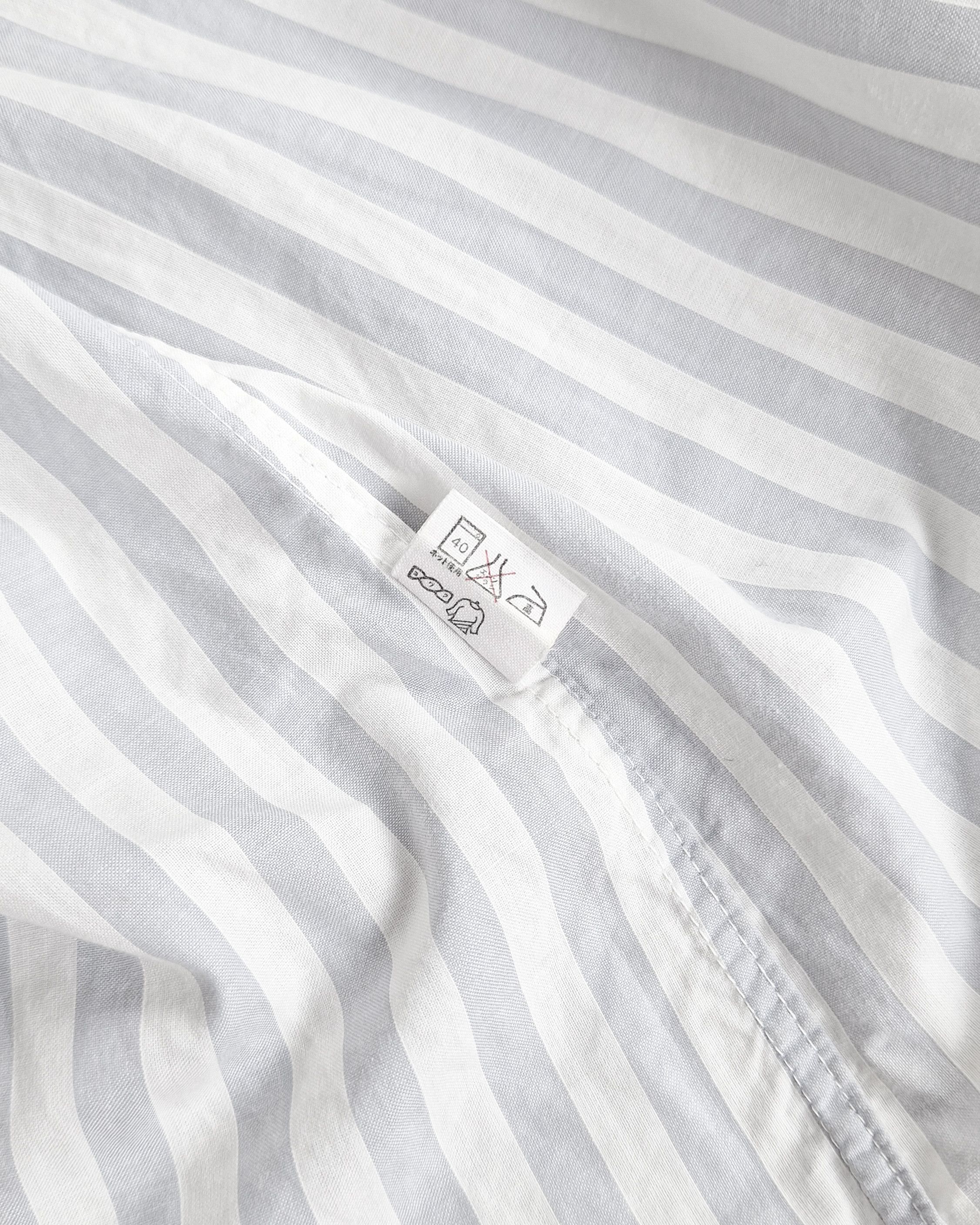 Issey Miyake Vintage Issey Miyake Striped Shirt Size US M / EU 48-50 / 2 - 9 Thumbnail