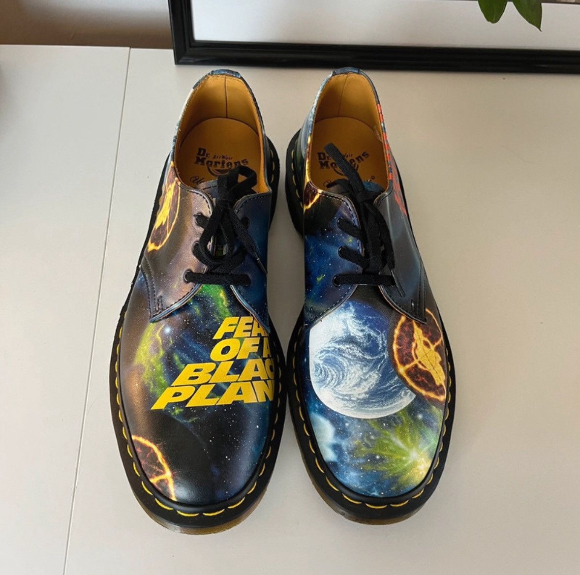 Public Enemy × Supreme × Undercover Dr Martens 3-eye x Undercover x Supreme x Public Enemy Rare Size US 10.5 / EU 43-44 - 2 Thumbnail