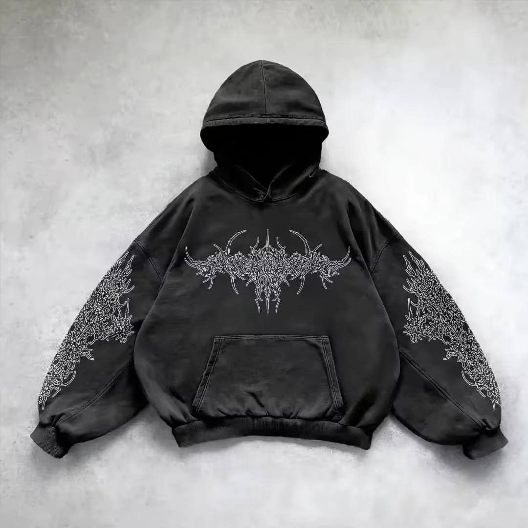 Japanese Brand × Vintage street sweatshirt y2k Size US L / EU 52-54 / 3 - 2 Thumbnail
