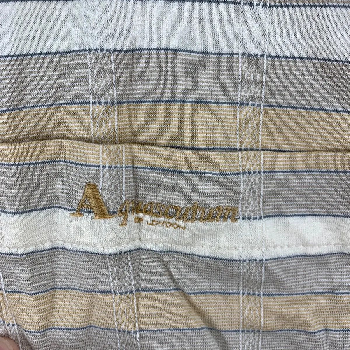 Aquascutum Vintage 90’ AQUASCUTUM LONDON Nova Checks Tee Shirt Top Size US L / EU 52-54 / 3 - 4 Thumbnail