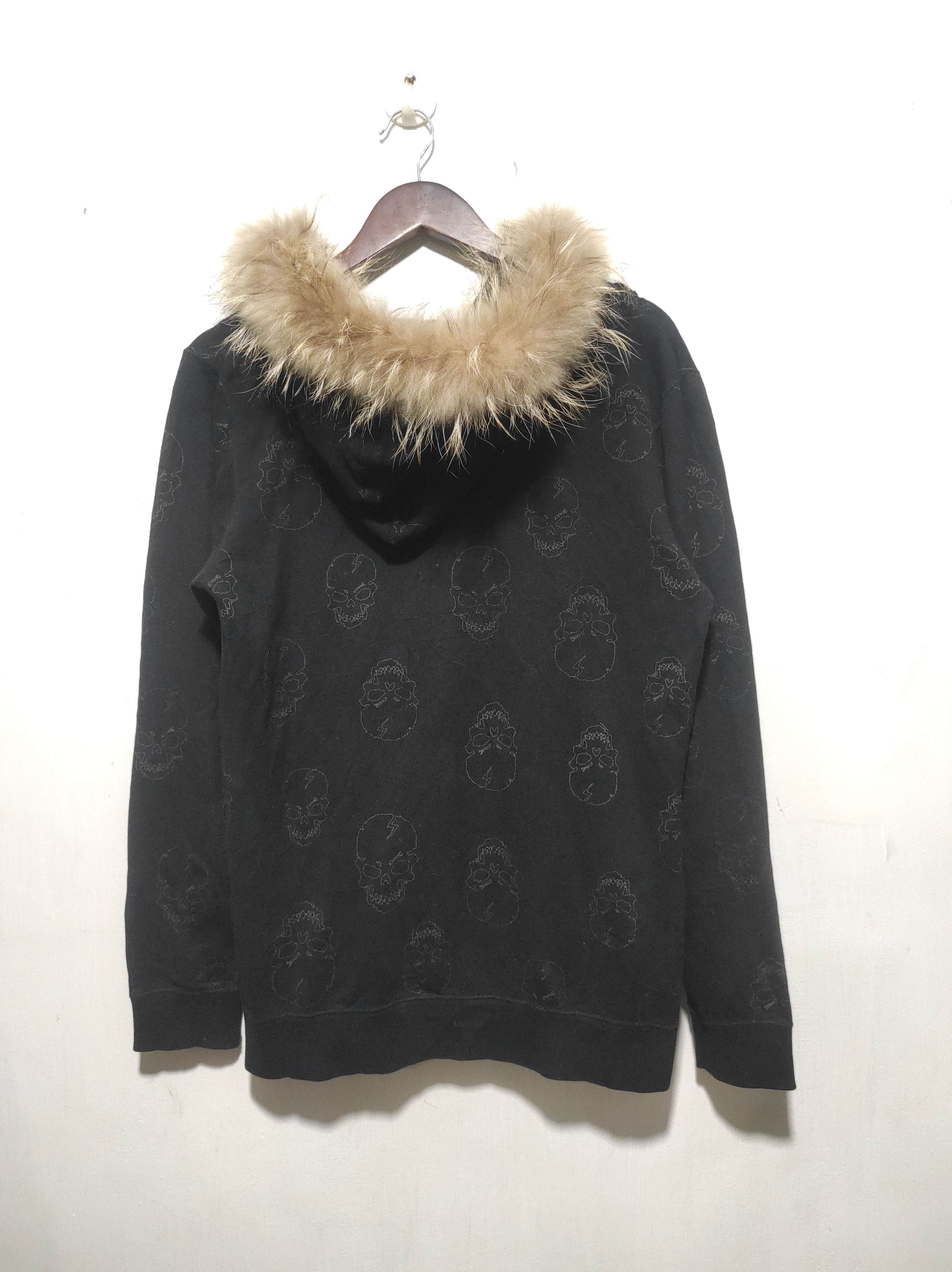 Hysteric Glamour Ehyphen World Gallery Fur Hoodie Skull if six was nine style Size US M / EU 48-50 / 2 - 14 Thumbnail