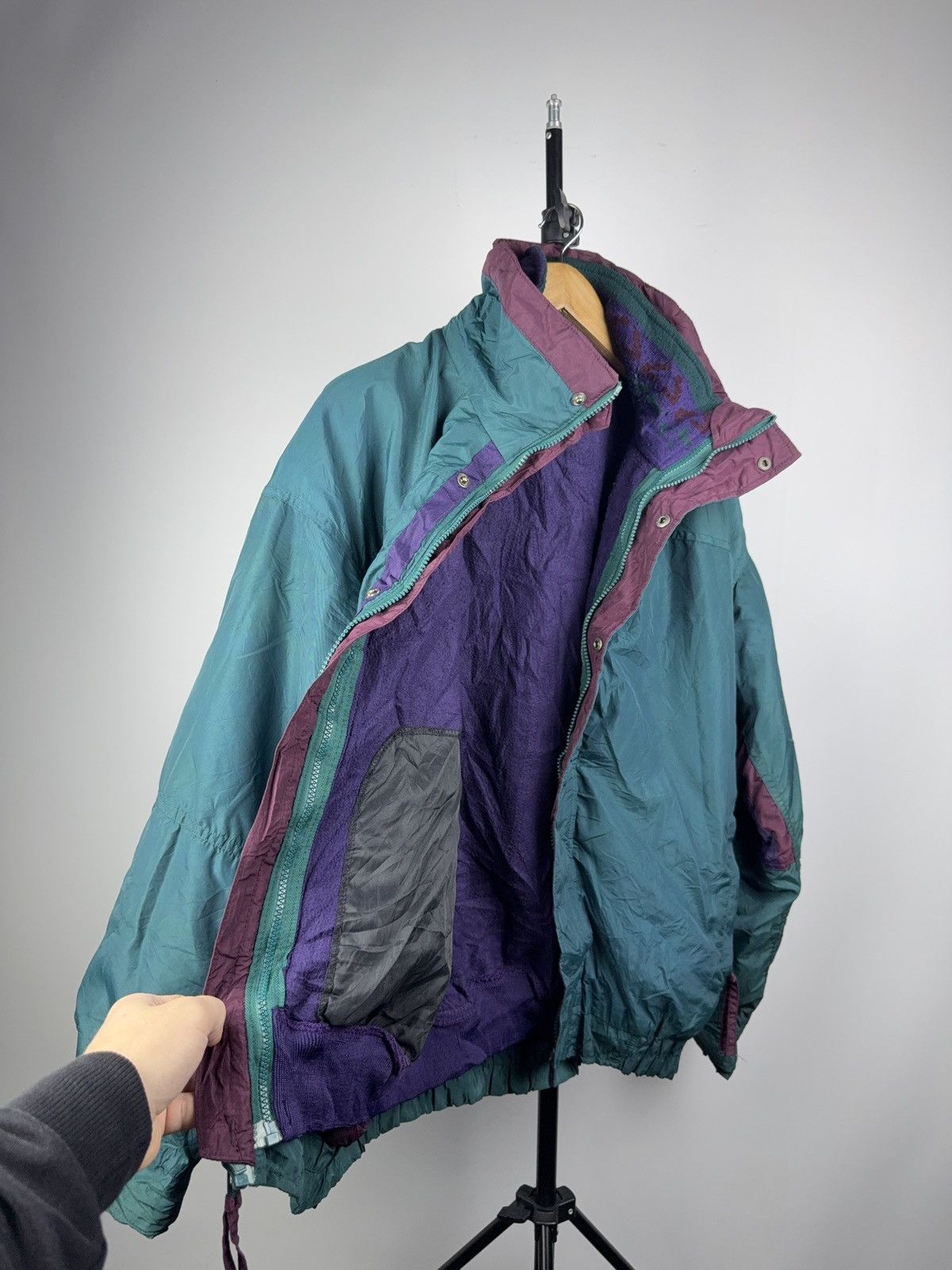 Columbia Vintage Retro Columbia USA 90s 2-in-1 Fleece Lined Parka Size US M / EU 48-50 / 2 - 15 Thumbnail