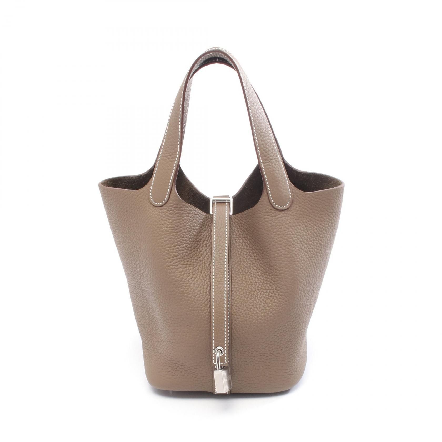 Hermes Hermes Hermes Picotin Lock PM Calfskin Handbag Leather Handbag K DUTY FREE for USA Size ONE SIZE - 1 Thumbnail