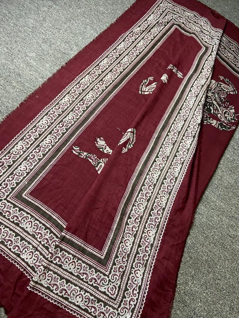 Burberry Prorsum Vintage Burberry Prorsum Paisley Equestrian Scarf (179) Size ONE SIZE - 7 Thumbnail