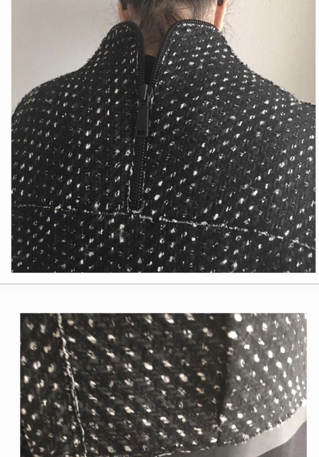 Elie Tahari Elie Tahari Stylish Zipped Wool Blend Coat Sz XS Ret $749 Size XS / US 0-2 / IT 36-38 - 2 Thumbnail