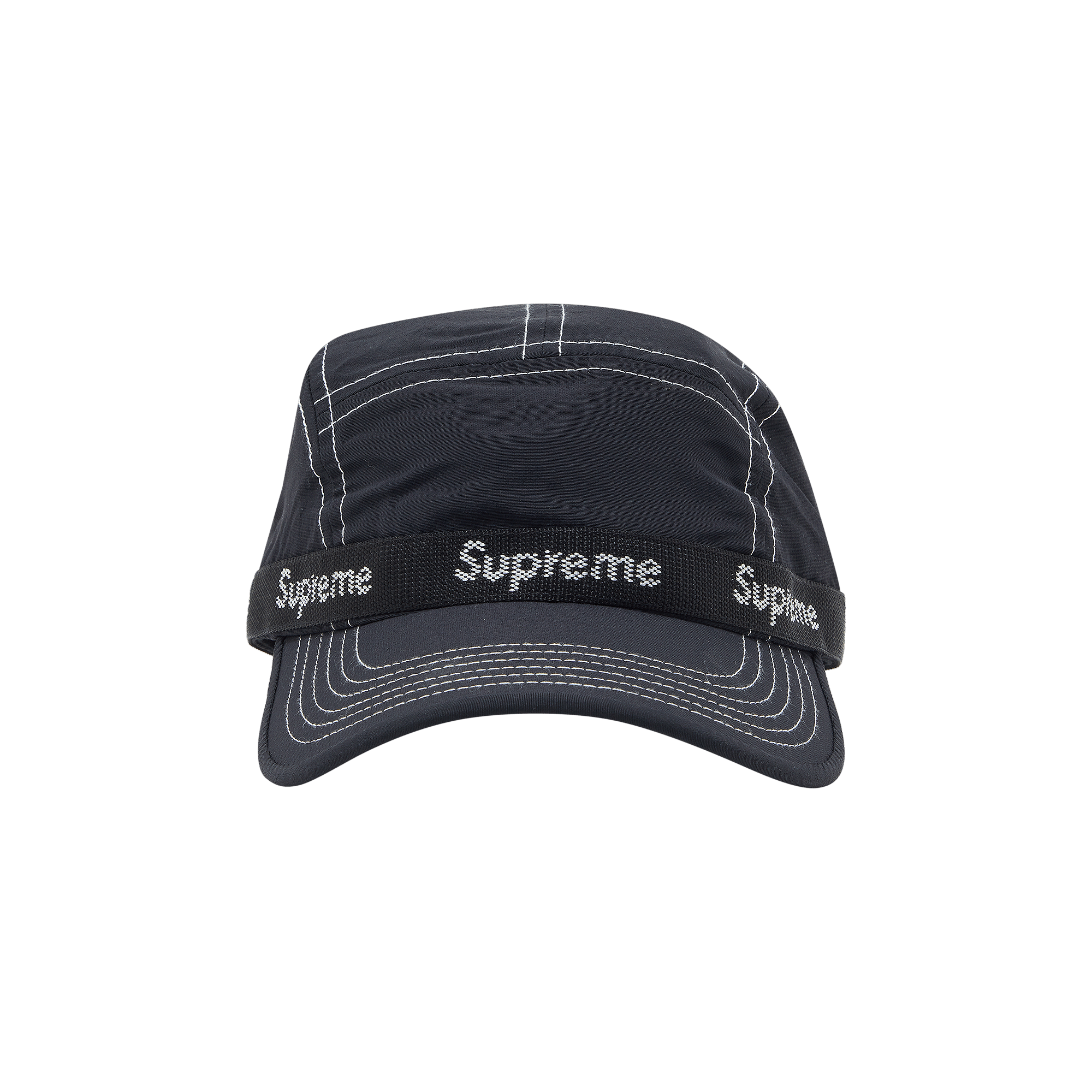 Supreme Supreme Lochcarron Camp Cap Black | Grailed