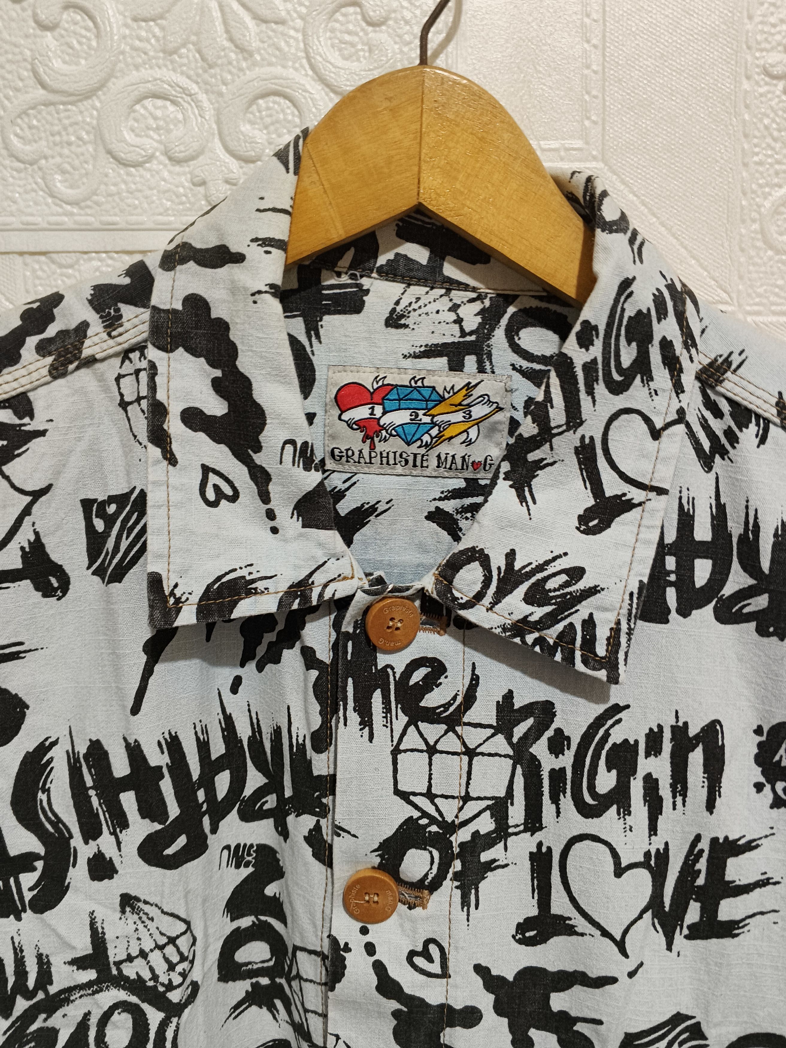Japanese Brand GRAPHISTE MAN.G PARKA JACKET Size US L / EU 52-54 / 3 - 3 Thumbnail