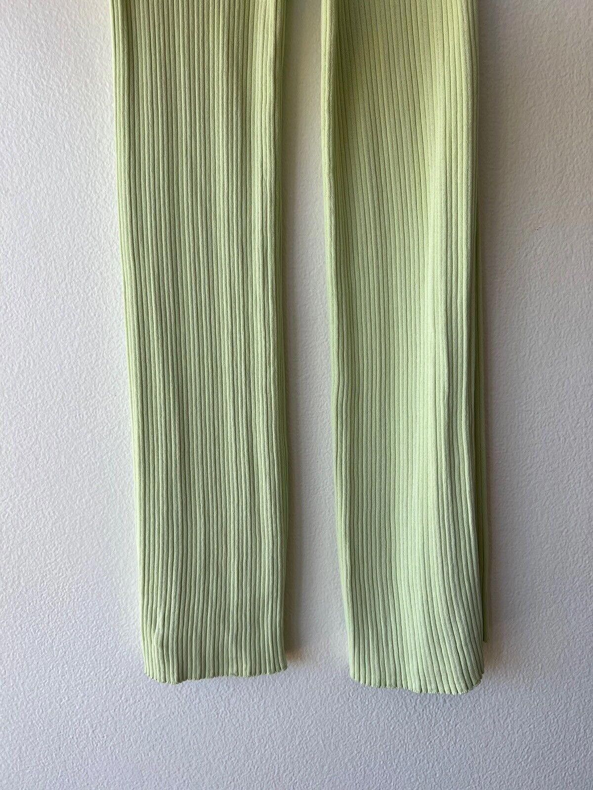 Dion Lee New dion lee float rib pant knit knitted rib small s 8 green Size 28" / US 6 / IT 42 - 3 Thumbnail