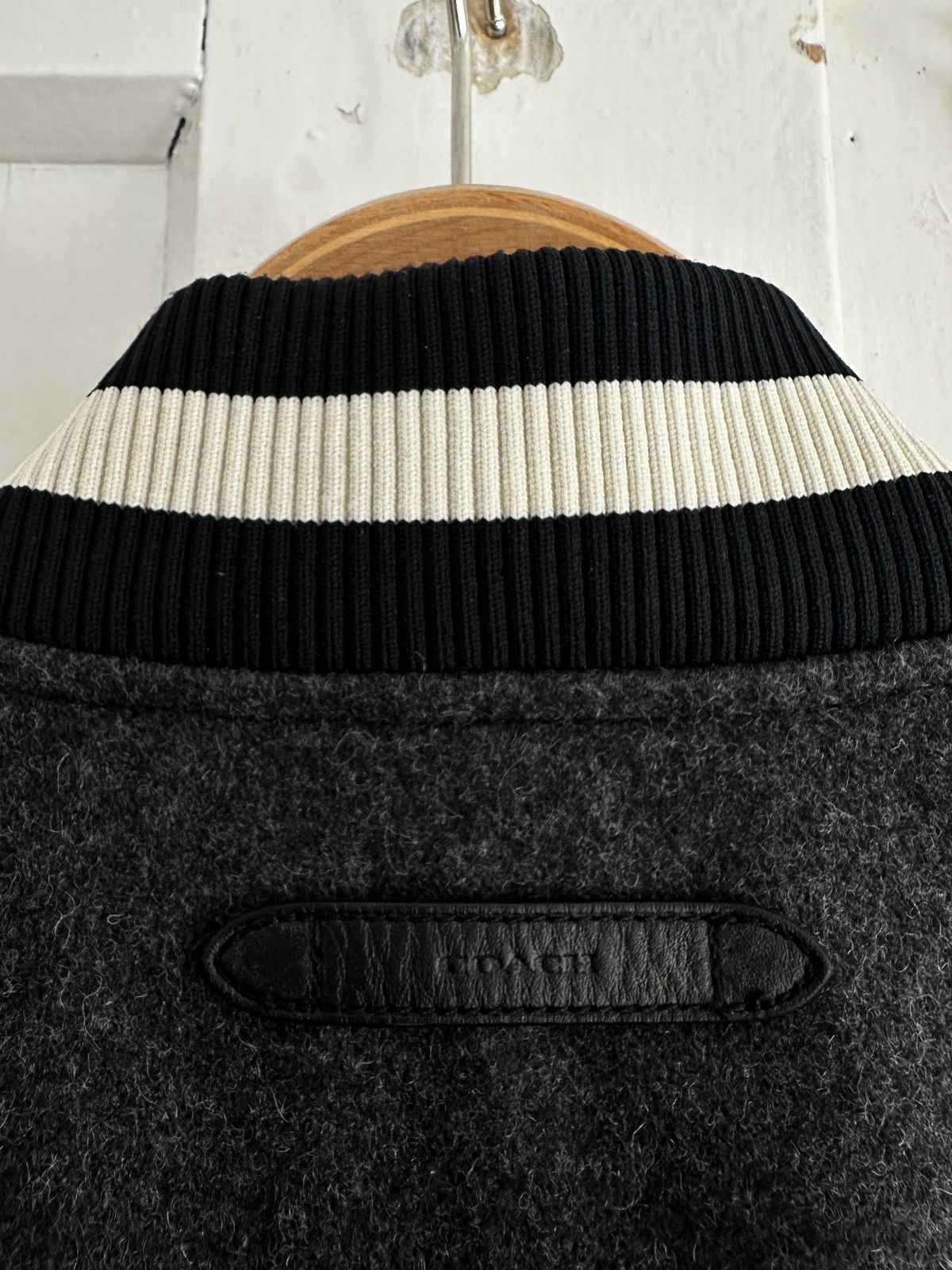 Coach Coach x New York x jacket x luxury x leather x wool Size US M / EU 48-50 / 2 - 9 Thumbnail