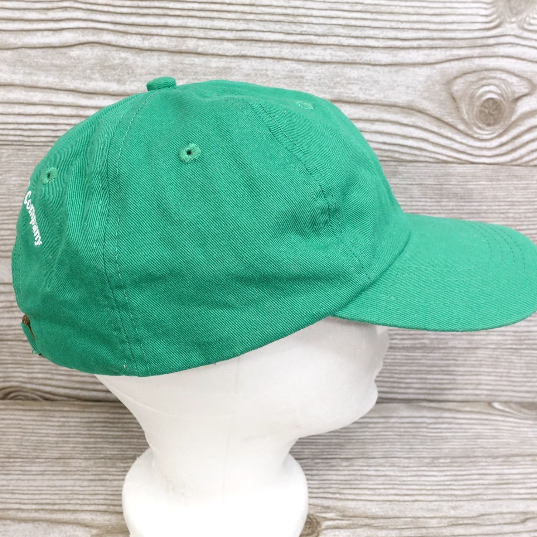 Logo 7 KRAFTIG Green Baseball Hat Adult One Size Adjustable Strapback St Louis Beer Logo Unisex Size ONE SIZE - 6 Thumbnail