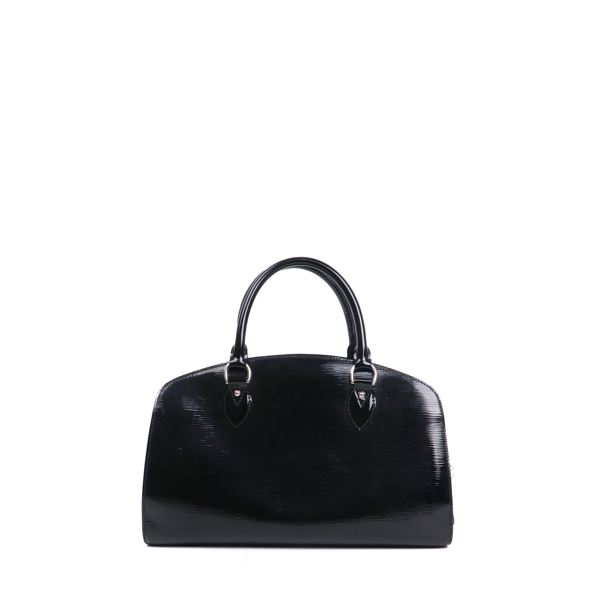 LOUIS VUITTON Louis Vuitton Pont Neuf handbag in black patent
