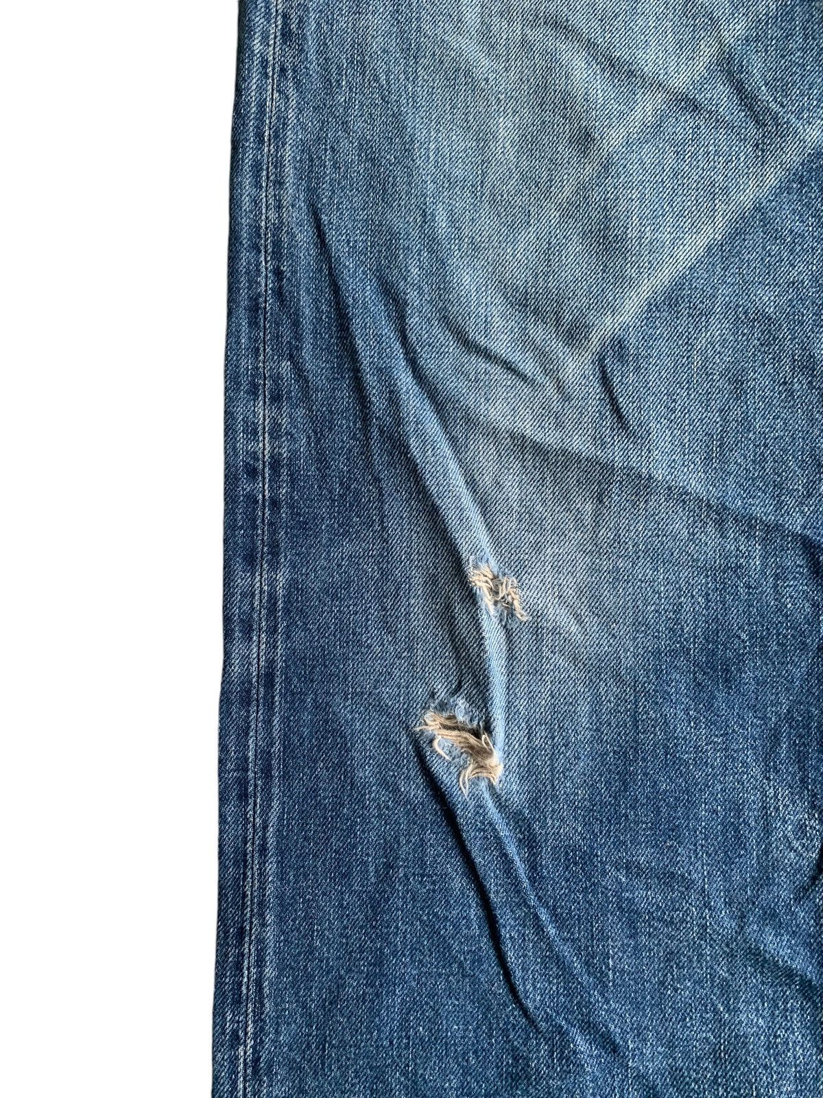 Japanese Brand × Jean Vintage Hr Market Button Fly Selvedge Distressed Denim Size US 30 / EU 46 - 22 Thumbnail