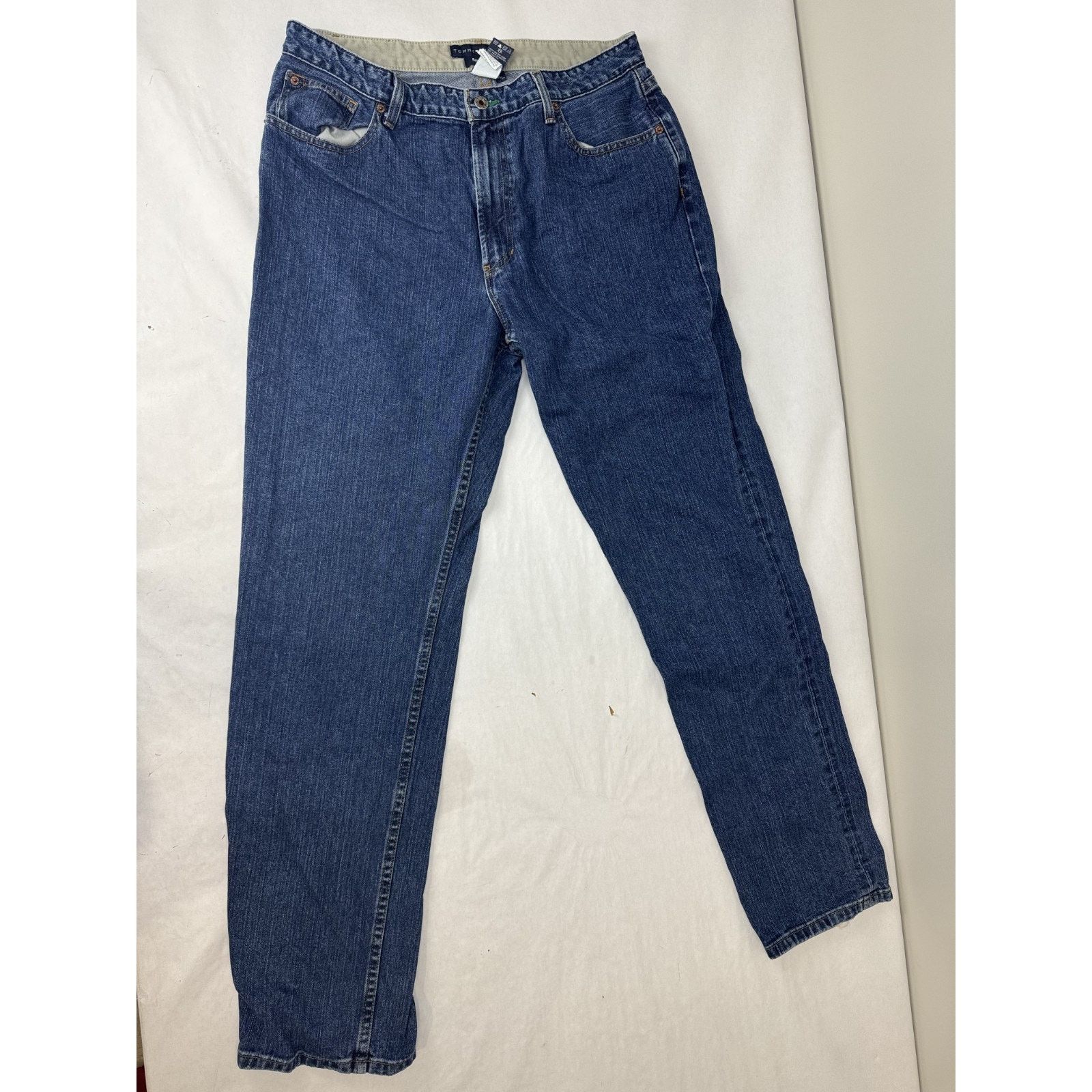 Tommy Hilfiger Y2K Tommy Hilfiger Men's Jeans Vintage 2000s Logo 34 * 34 Size US 34 / EU 50 - 1 Thumbnail