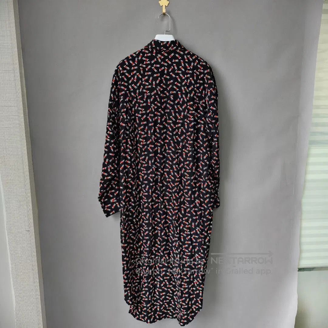 Givenchy Givenchy Black Love Print Dress. Size XXS / US 00 / IT 34 - 2 Thumbnail
