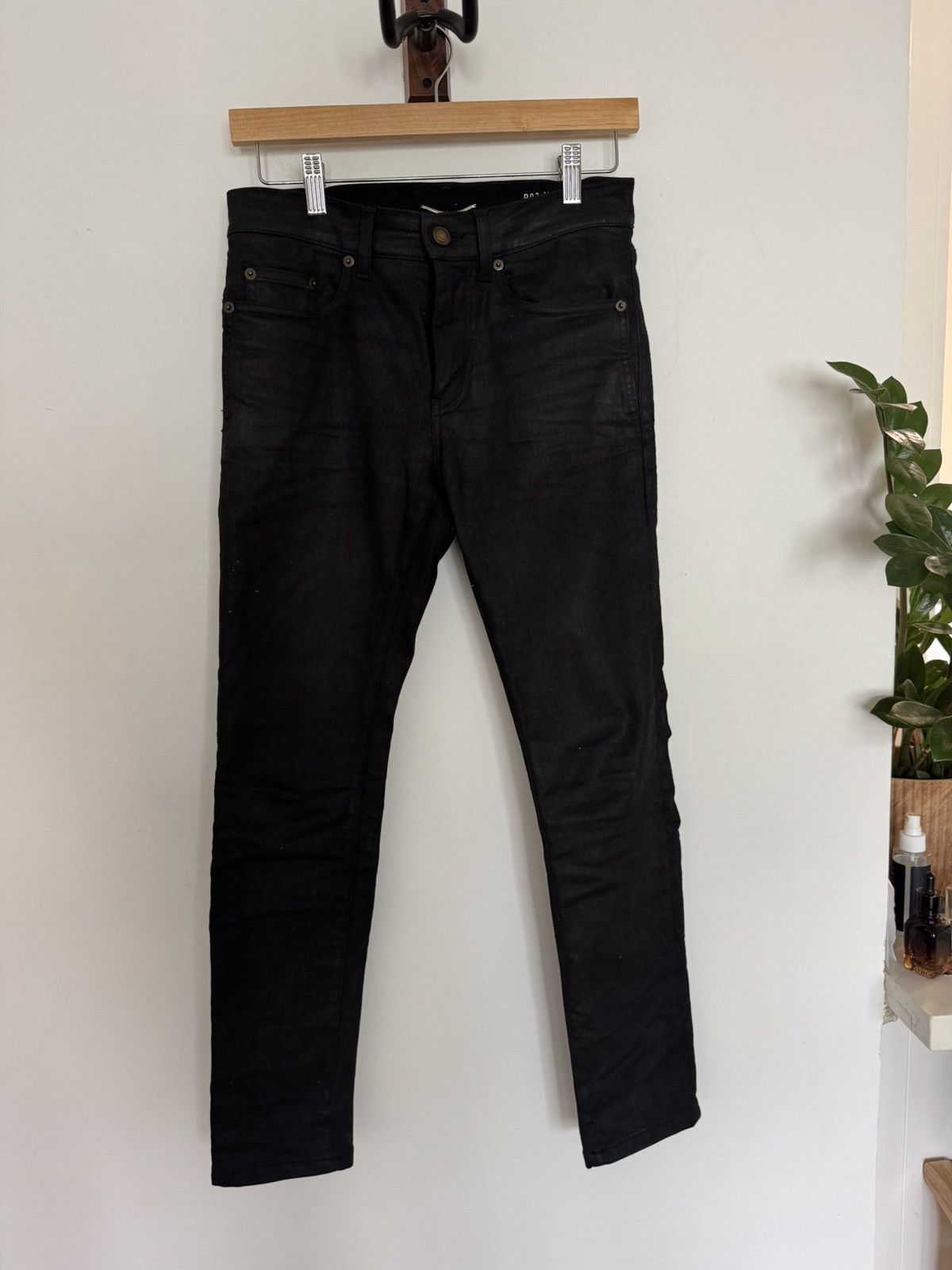 Saint Laurent Paris Nightrider heavy wax d02 Size US 27 - 1 Thumbnail