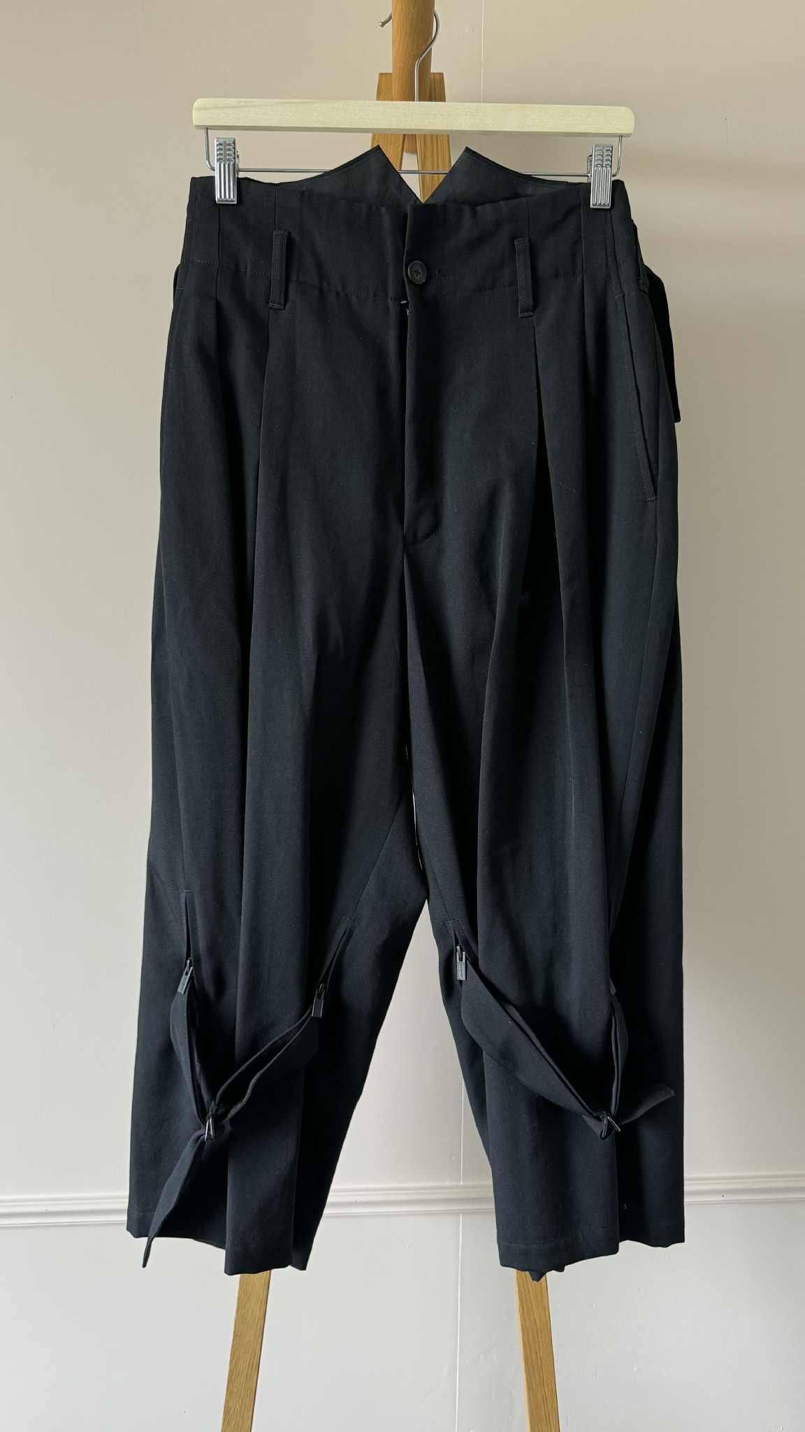Yohji Yamamoto Trousers with strapps ss20 Size US 32 / EU 48 - 1 Thumbnail