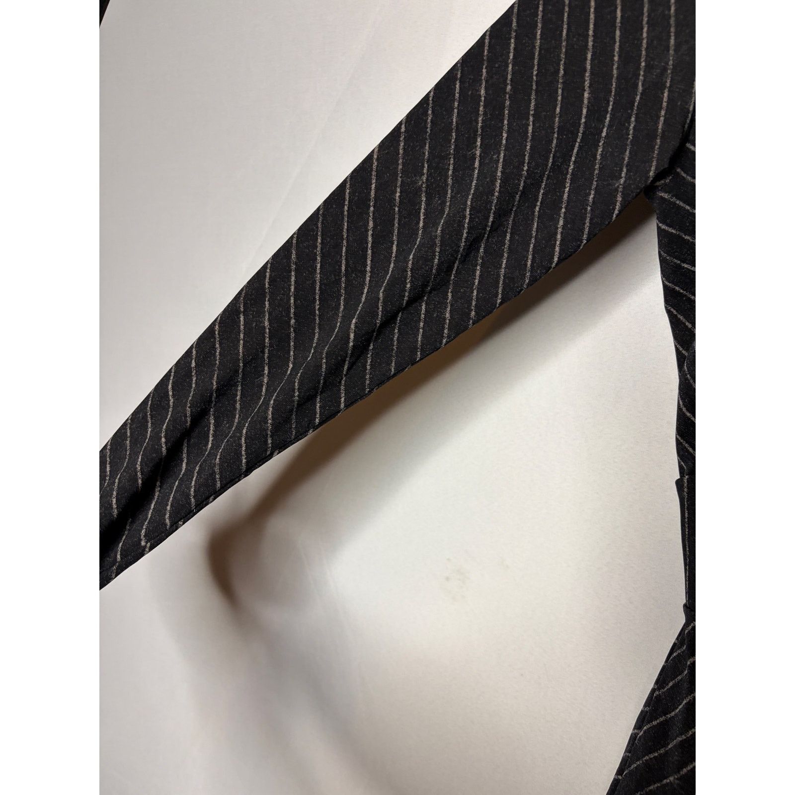 Chiara Boni Chiara Boni La Petit Robe Black Pinstripe Iza Sheath dress 8 Size M / US 6-8 / IT 42-44 - 8 Thumbnail