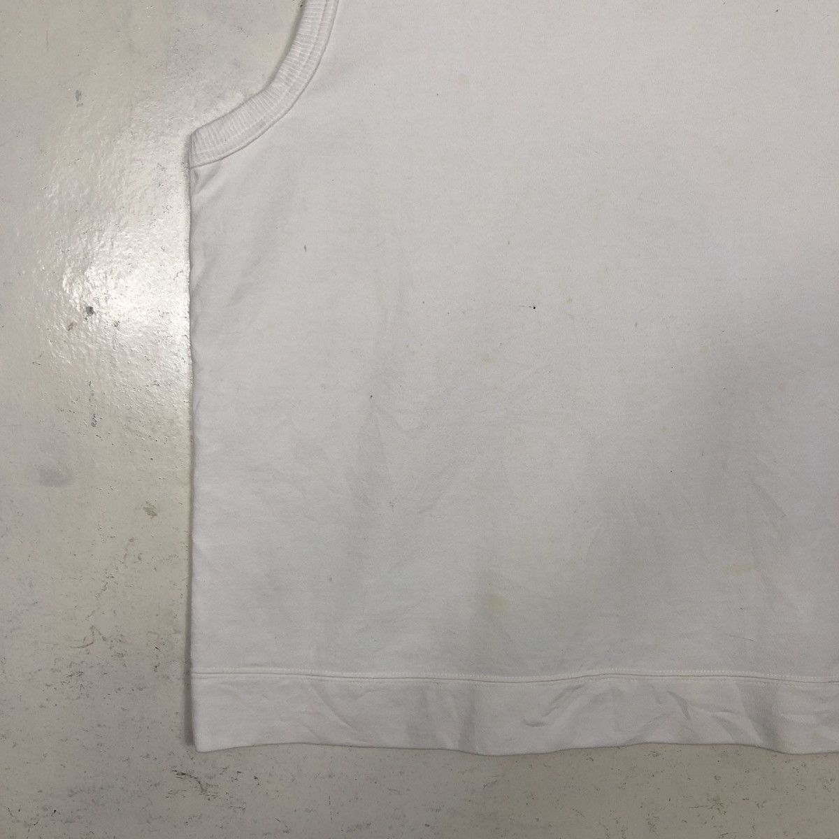 Japanese Brand 📌Vintage Sweatshirt Sleeve Less Oshkosh Rich White Size US M / EU 48-50 / 2 - 6 Thumbnail