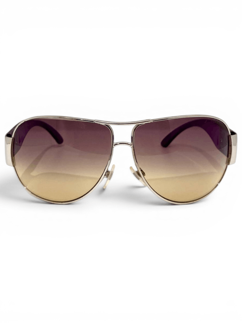 Chanel Chanel CC Logo Oversized Wrap Aviator Purple Sunglasses Y2K Size ONE SIZE - 7 Thumbnail