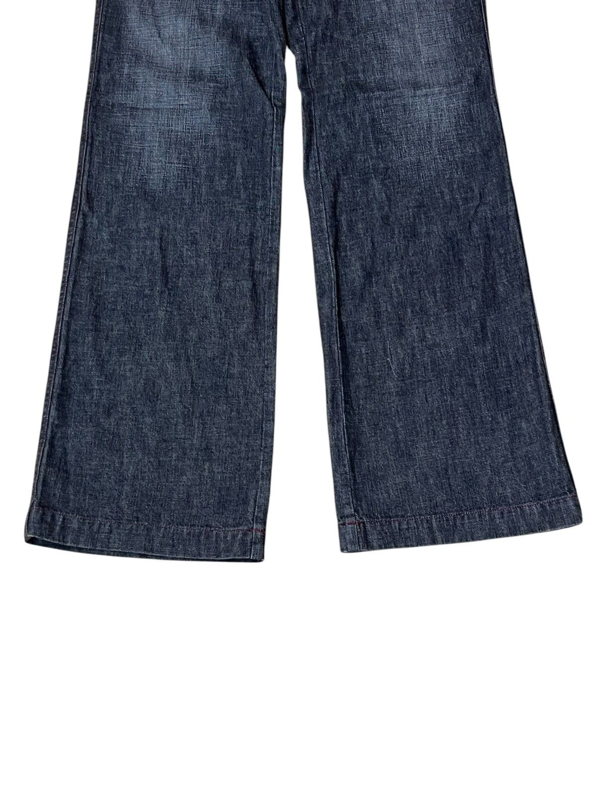 Japanese Brand JAPANESE BRAND KAMISHIMA CHINAMI YELLOW FLARED JEANS Size US 32 / EU 48 - 3 Thumbnail